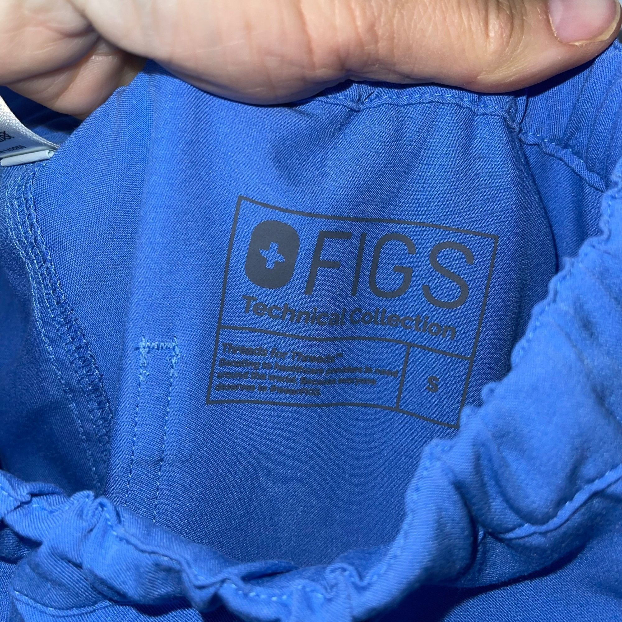 Other FIGS Mens Pisco Basic Scrub Pant Blue Size Small Medical Size US 32 / EU 48 - 7 Thumbnail