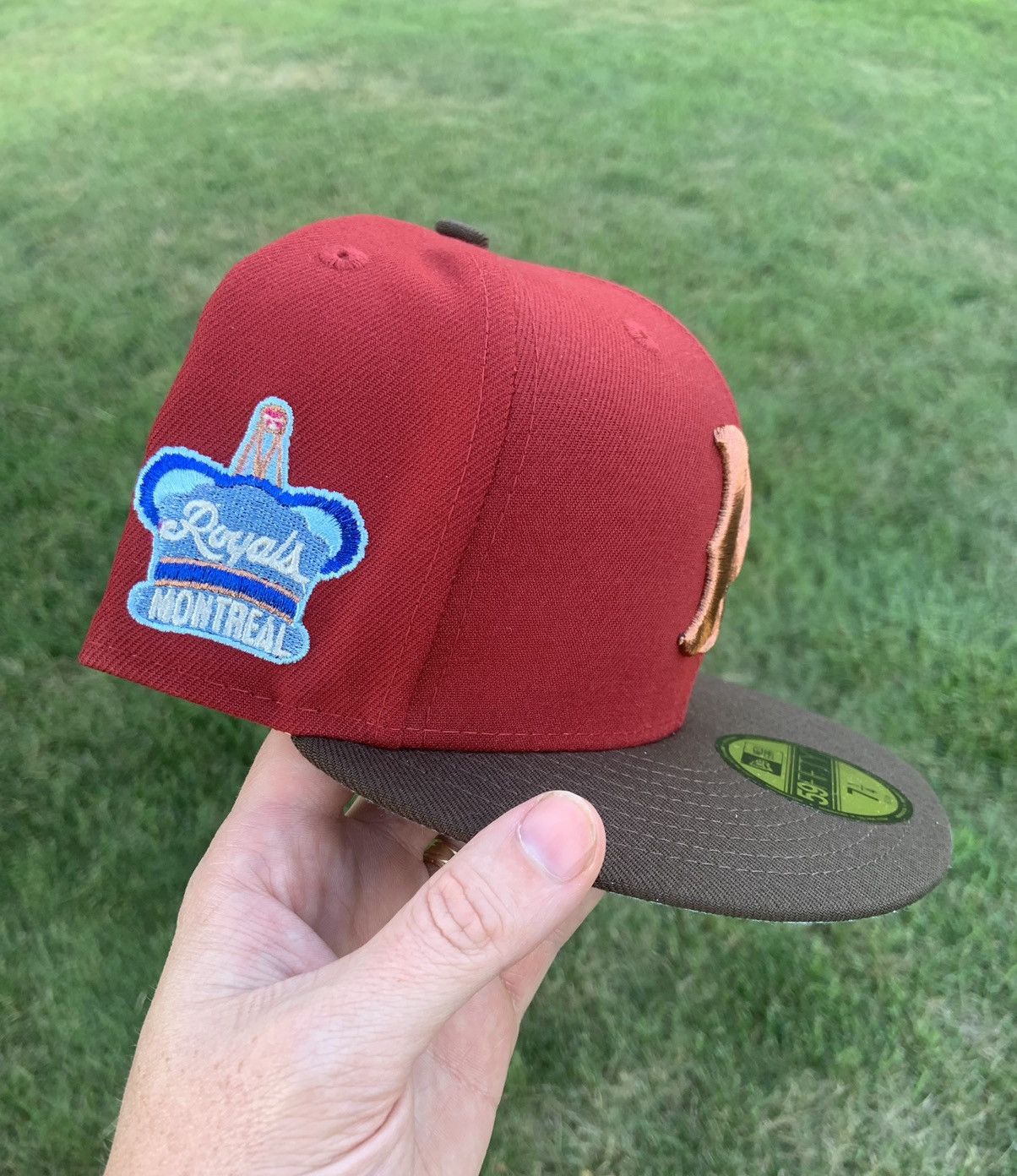 Hat Club × MyFitteds × New Era Exclusive Montreal Royals Fitted 7 1/4 Two Tone Copper Size ONE SIZE - 2 Thumbnail