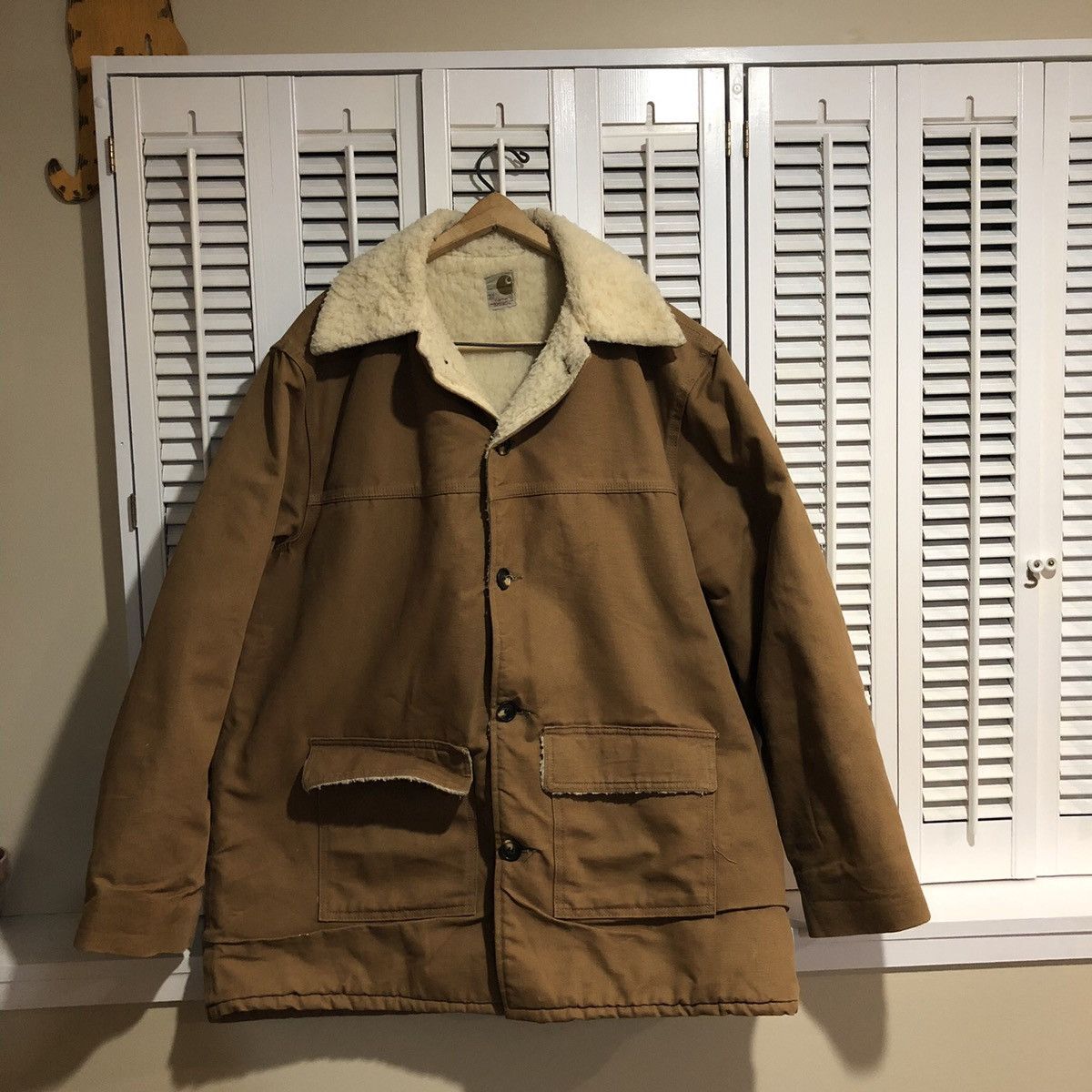 Carhartt Vintage Carhartt Fur Coat Size US XXL / EU 58 / 5 - 1 Thumbnail