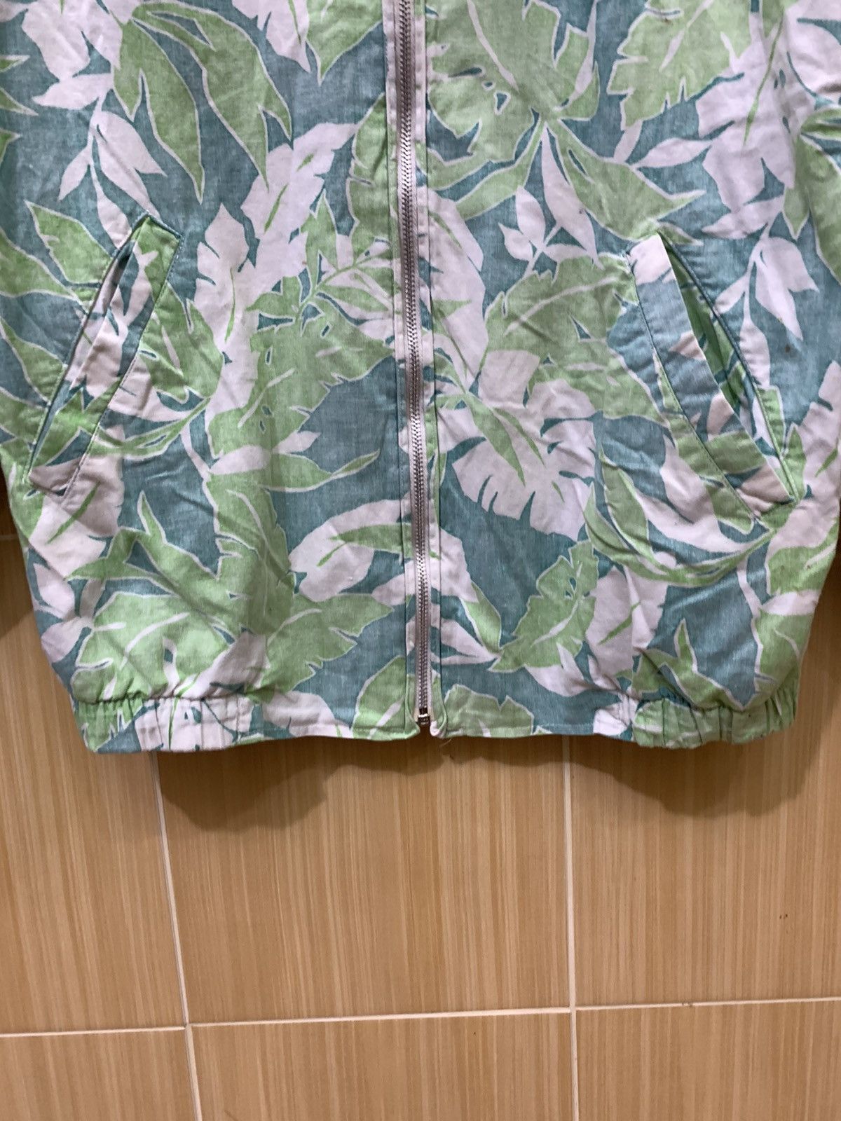 Japanese Brand TEN CARAT HOODIES/SWEATER Zipper Full PRINTED FLORAL PATTER Size US L / EU 52-54 / 3 - 7 Thumbnail
