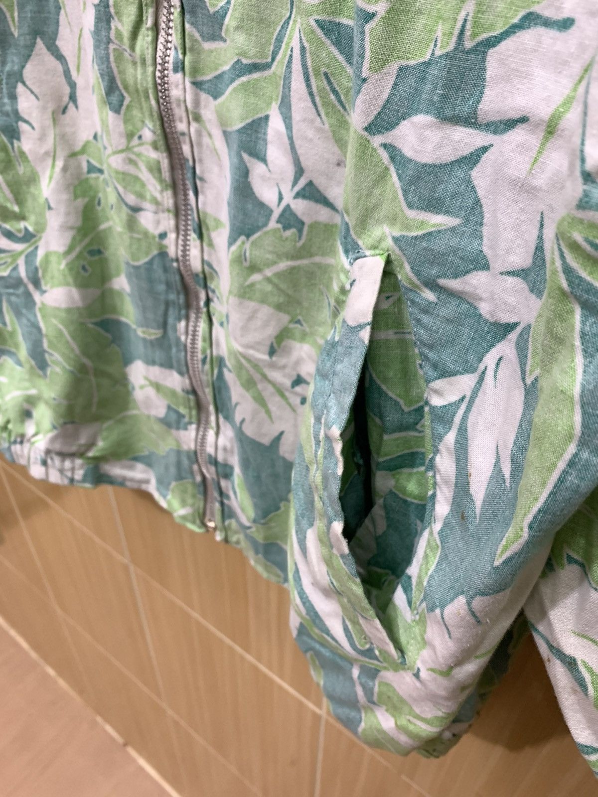 Japanese Brand TEN CARAT HOODIES/SWEATER Zipper Full PRINTED FLORAL PATTER Size US L / EU 52-54 / 3 - 8 Thumbnail