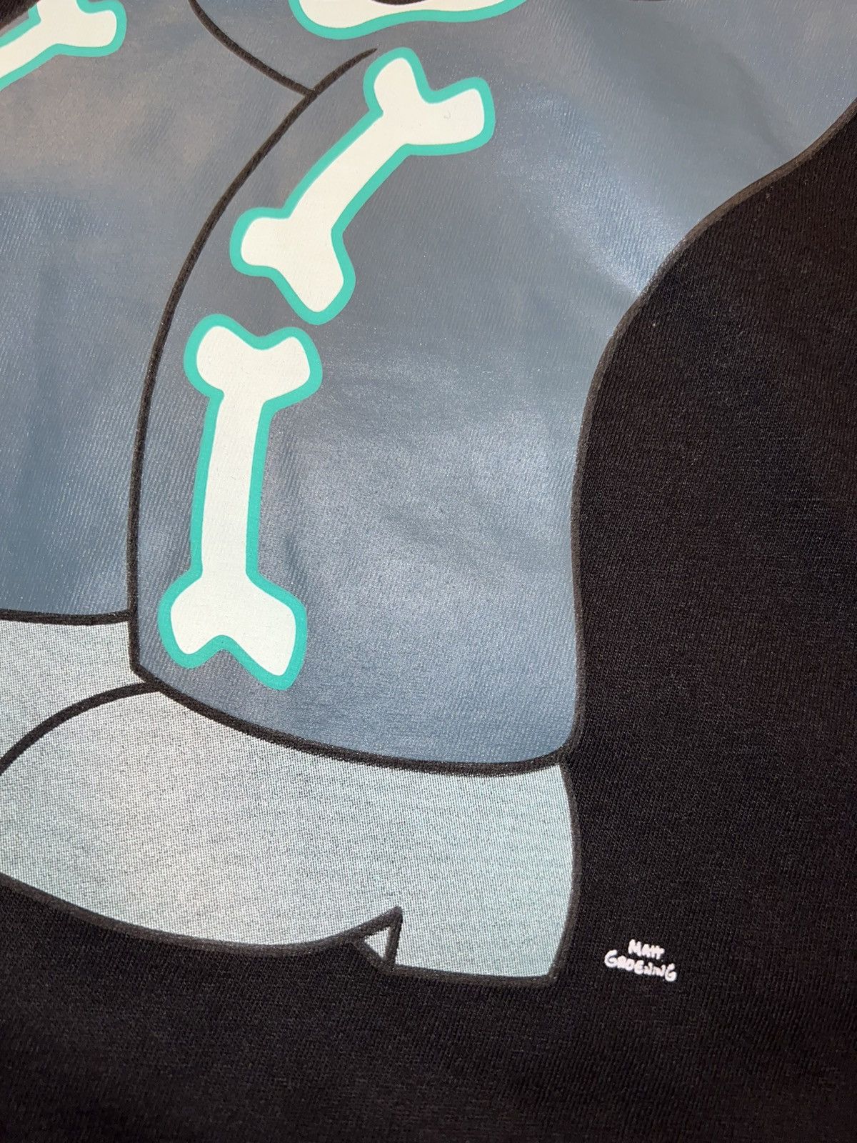 Homer × The Simpsons The Simpsons Glow in the Dark Old Navy T-shirt Size US XXL / EU 58 / 5 - 4 Thumbnail