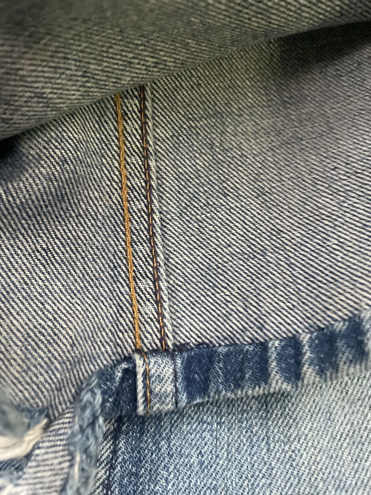 Levi's Vintage 70’s Levis 646 E Orange Tag Distresed Size US 29 - 16 Thumbnail