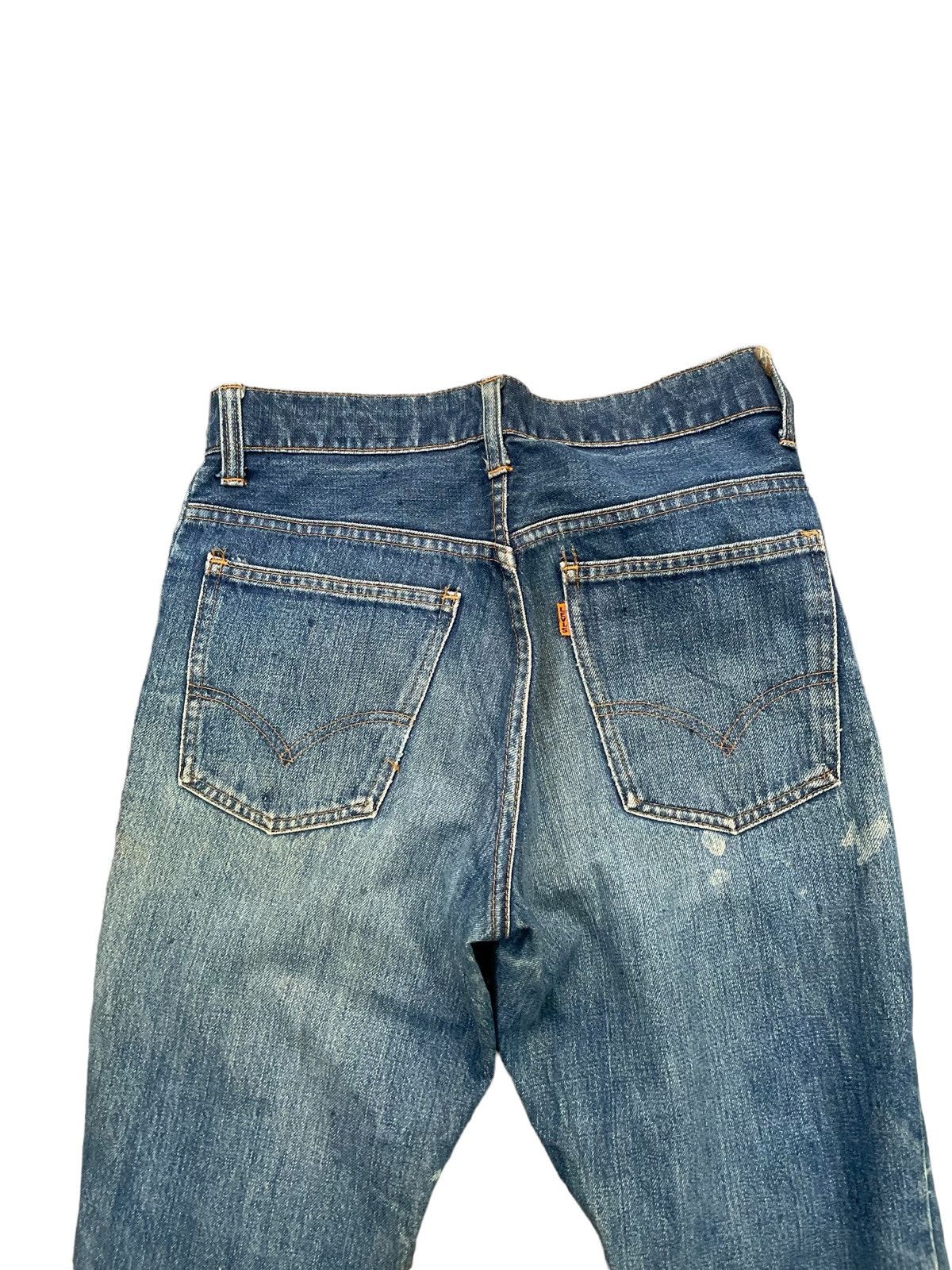 Levi's Vintage 70’s Levis 646 E Orange Tag Distresed Size US 29 - 13 Thumbnail