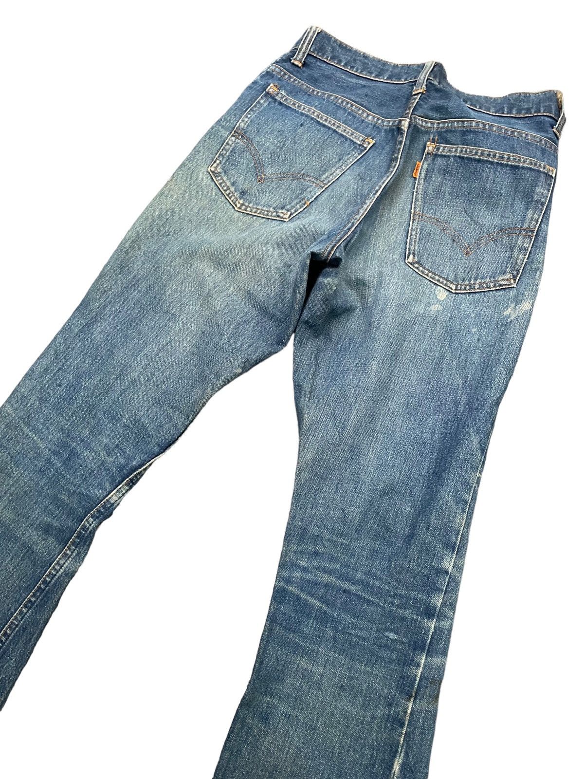 Levi's Vintage 70’s Levis 646 E Orange Tag Distresed Size US 29 - 12 Thumbnail