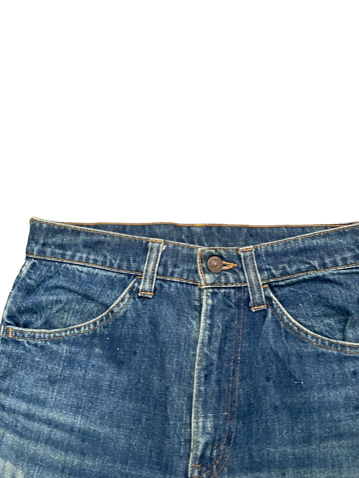 Levi's Vintage 70’s Levis 646 E Orange Tag Distresed Size US 29 - 10 Thumbnail