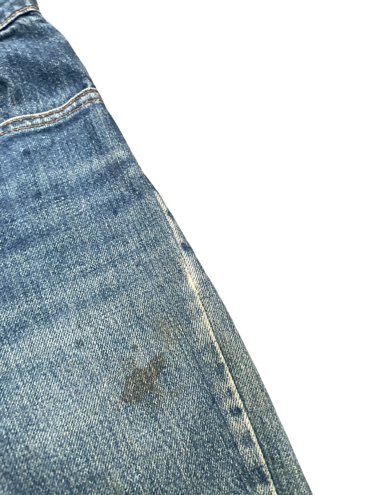 Levi's Vintage 70’s Levis 646 E Orange Tag Distresed Size US 29 - 8 Thumbnail