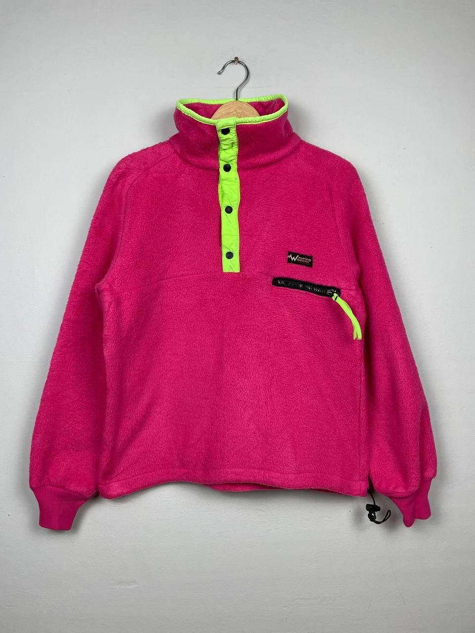 Other Yoming Woolen Jackson Hole Half Snap Button Sweater Fleece Size S / US 4 / IT 40 - 1 Thumbnail