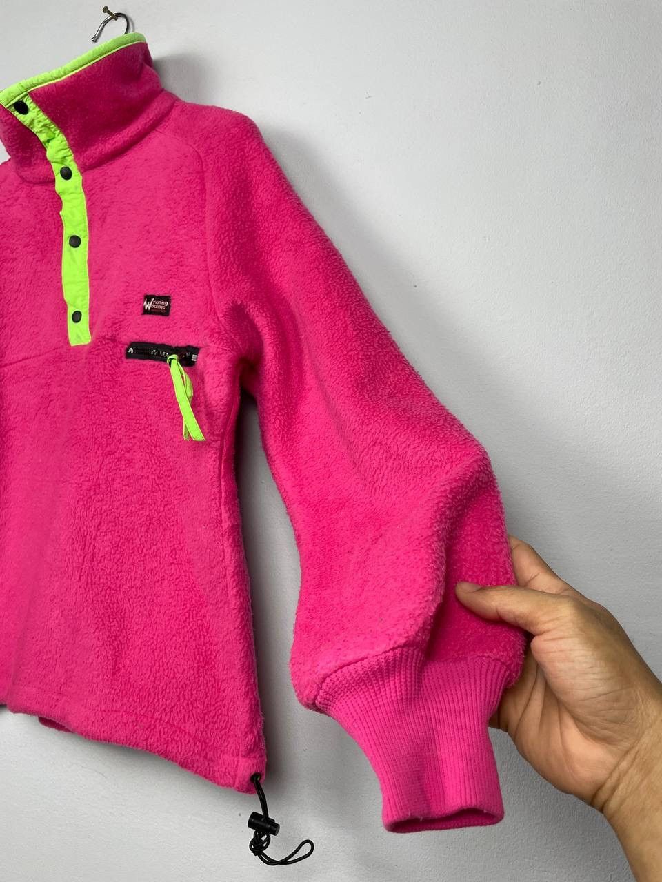 Other Yoming Woolen Jackson Hole Half Snap Button Sweater Fleece Size S / US 4 / IT 40 - 4 Thumbnail