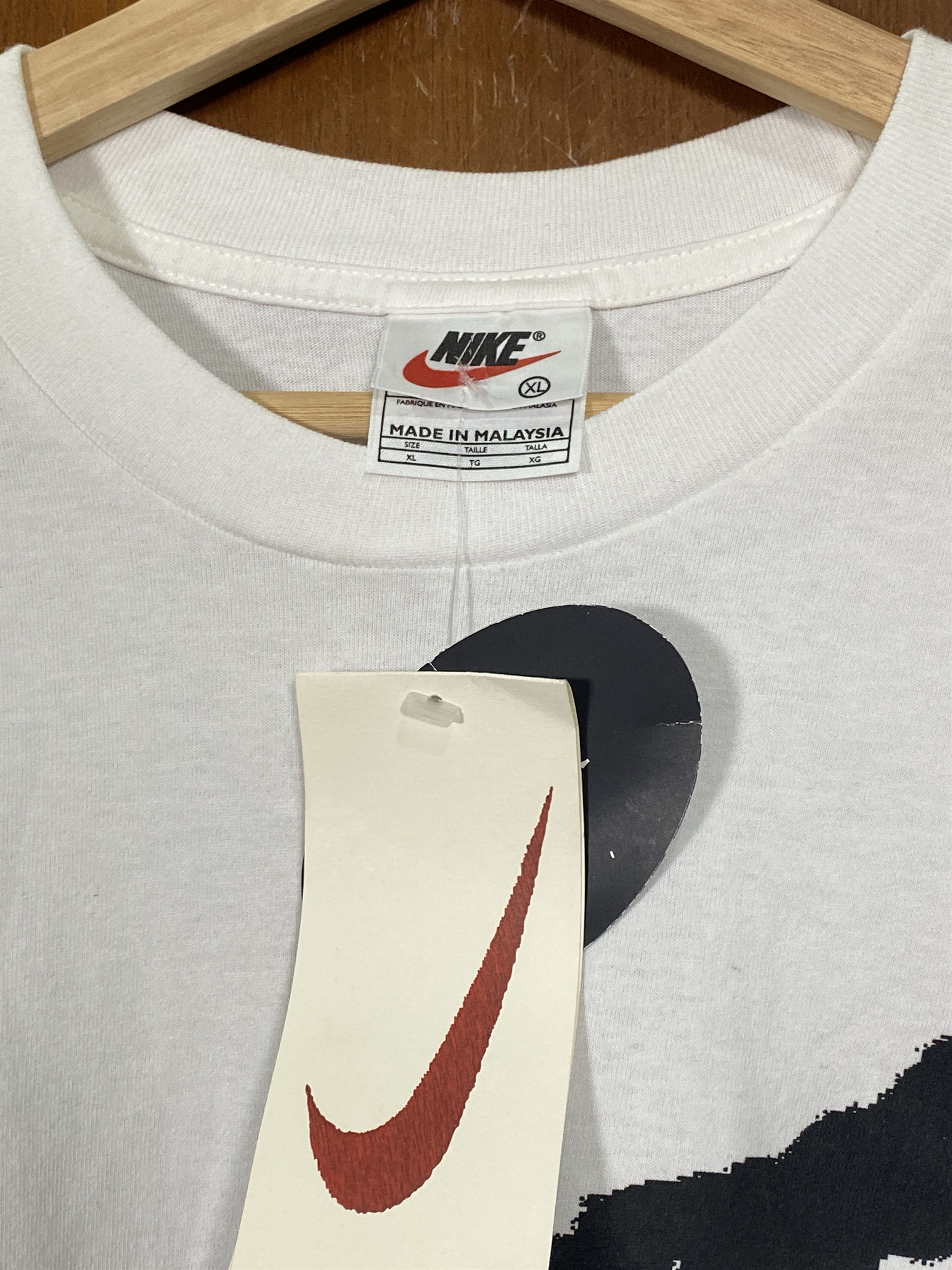 Nike × Vintage Vintage Nike AGASSI Tennis Tee Size US XL / EU 56 / 4 - 3 Thumbnail