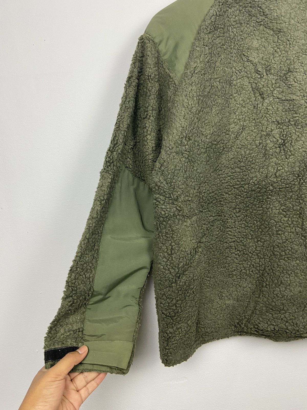 Japanese Brand Vintage Houston Military Fleece Deep Pile Riversible Jacket Size US L / EU 52-54 / 3 - 10 Thumbnail