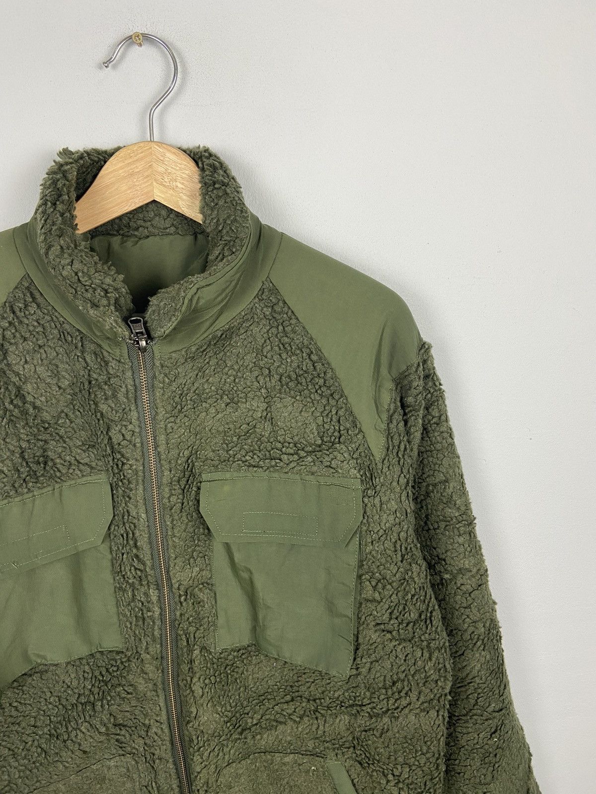 Japanese Brand Vintage Houston Military Fleece Deep Pile Riversible Jacket Size US L / EU 52-54 / 3 - 2 Thumbnail