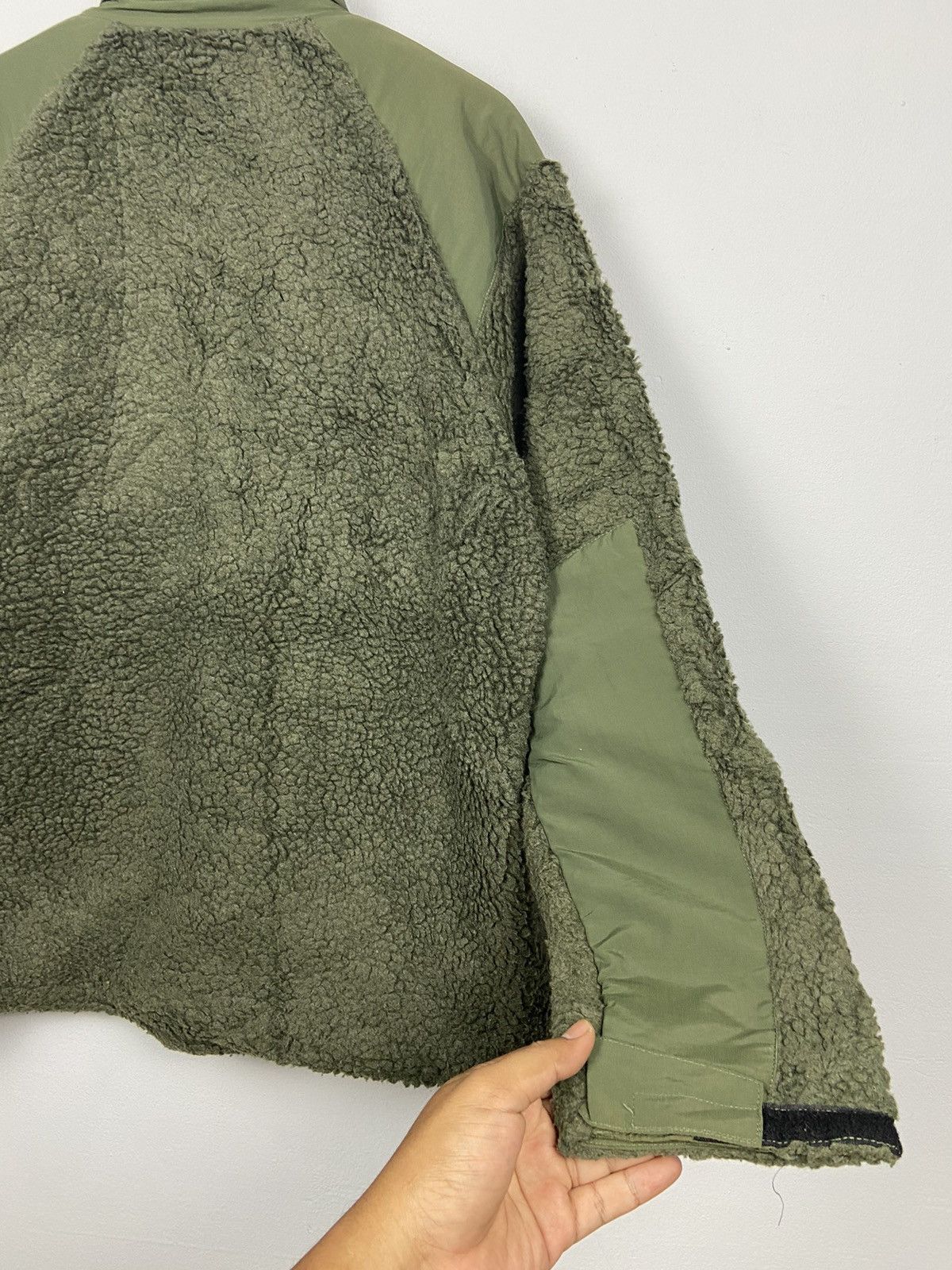 Japanese Brand Vintage Houston Military Fleece Deep Pile Riversible Jacket Size US L / EU 52-54 / 3 - 11 Thumbnail
