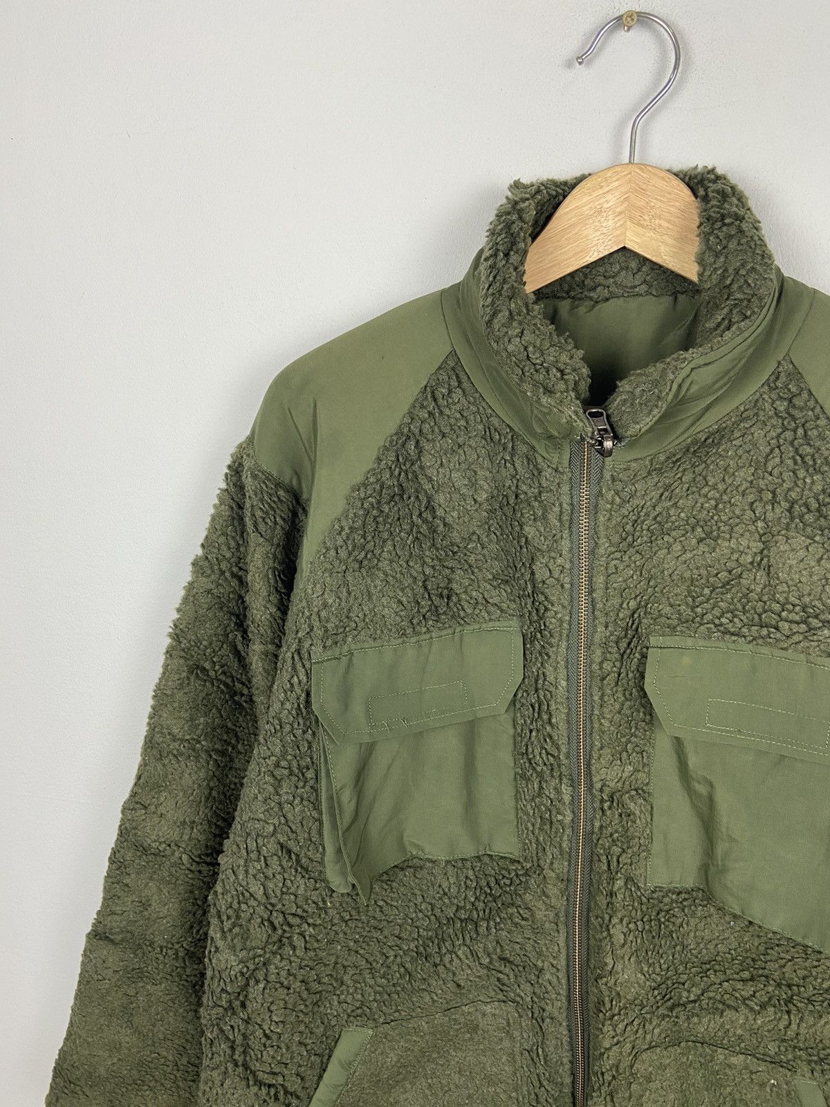 Japanese Brand Vintage Houston Military Fleece Deep Pile Riversible Jacket Size US L / EU 52-54 / 3 - 3 Thumbnail