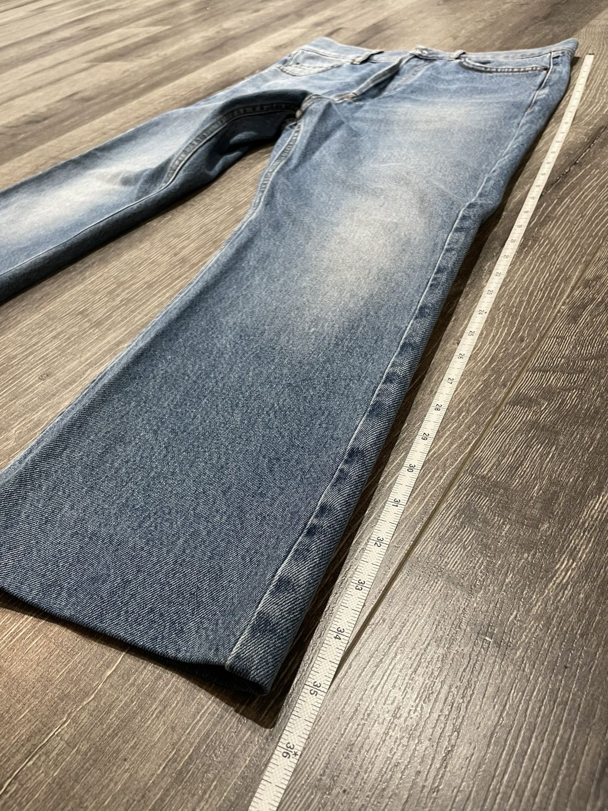 Balenciaga BALENCIAGA Blue Cropped Pants Jeans Size US 31 - 13 Thumbnail
