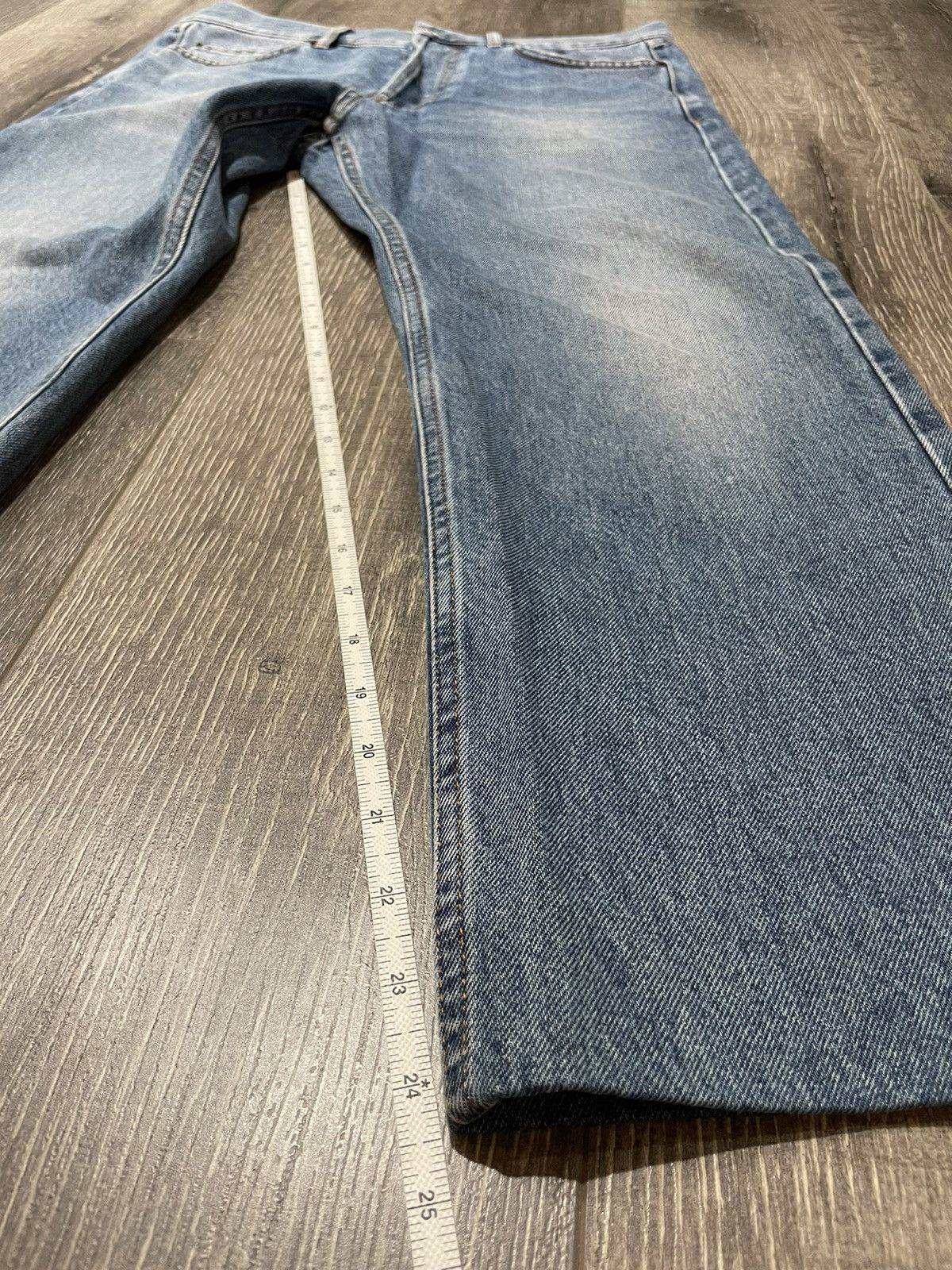 Balenciaga BALENCIAGA Blue Cropped Pants Jeans Size US 31 - 14 Thumbnail