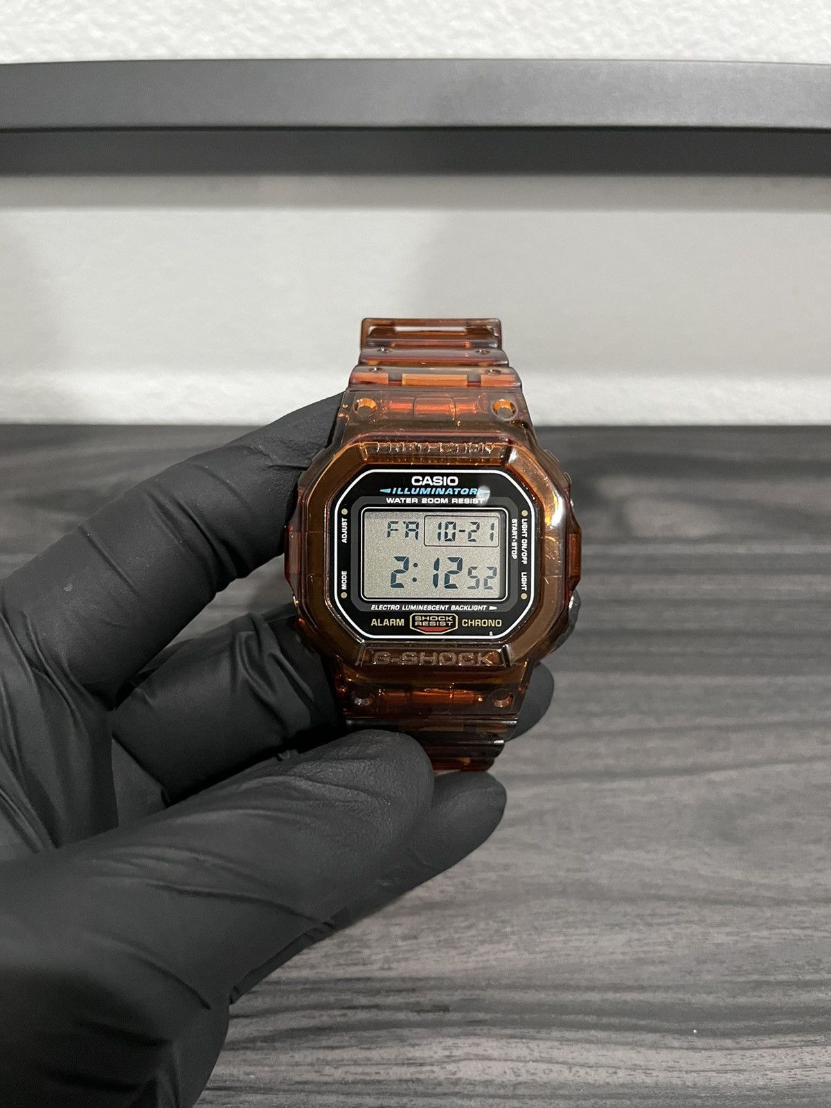 Casio Rare CASIO G SHOCK DW5600E watch chocolate brown Size ONE SIZE - 2 Thumbnail