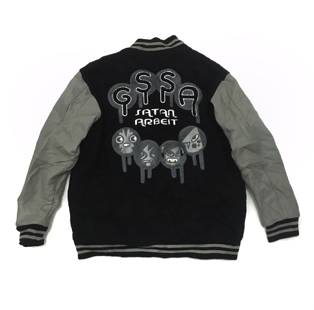 Other Japanese Brand Satan Arbiet Varsity Jacket Size US L / EU 52-54 / 3 - 2 Thumbnail