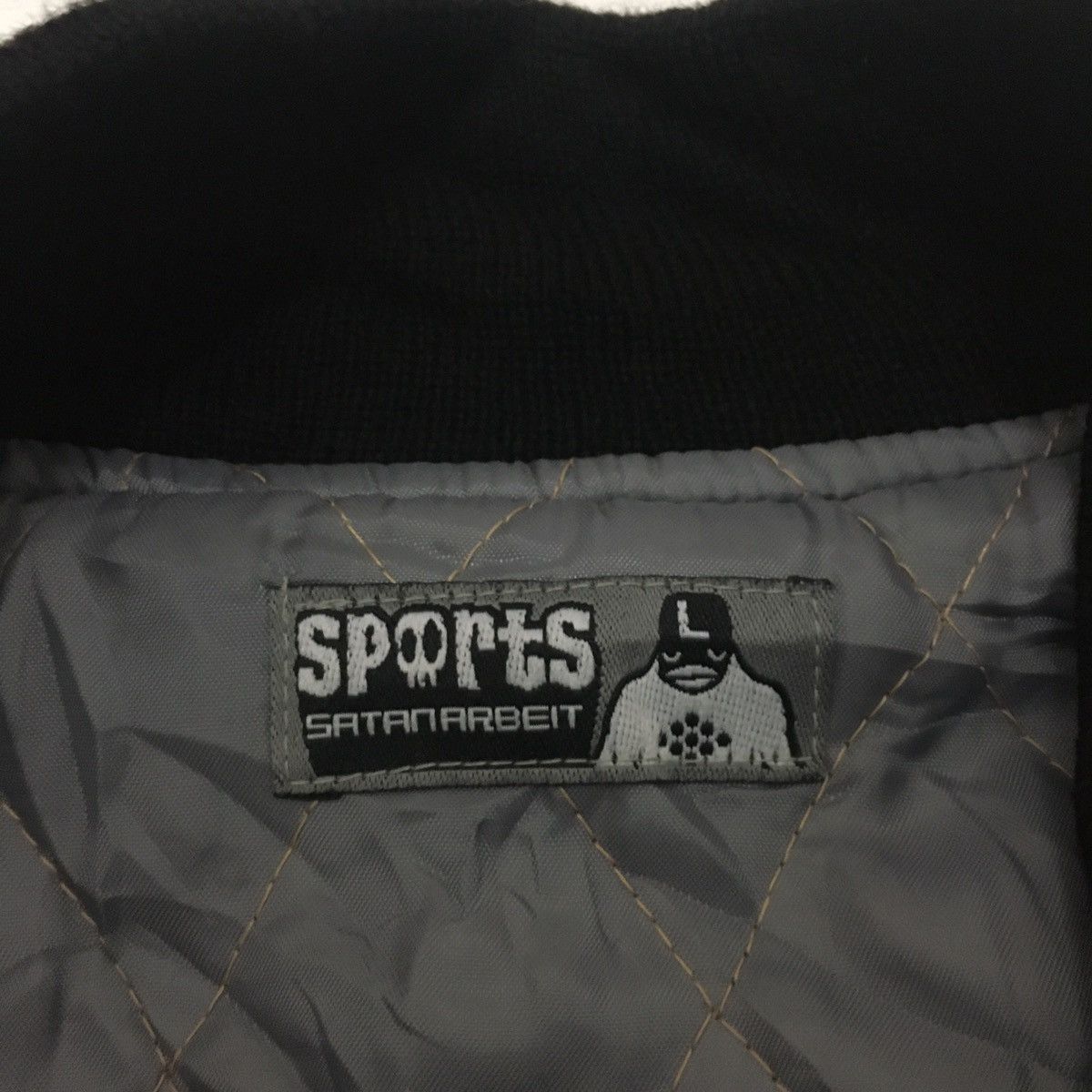 Other Japanese Brand Satan Arbiet Varsity Jacket Size US L / EU 52-54 / 3 - 4 Thumbnail