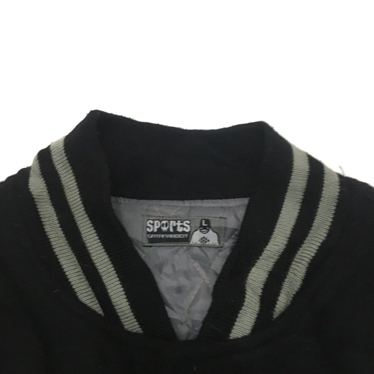 Other Japanese Brand Satan Arbiet Varsity Jacket Size US L / EU 52-54 / 3 - 3 Thumbnail