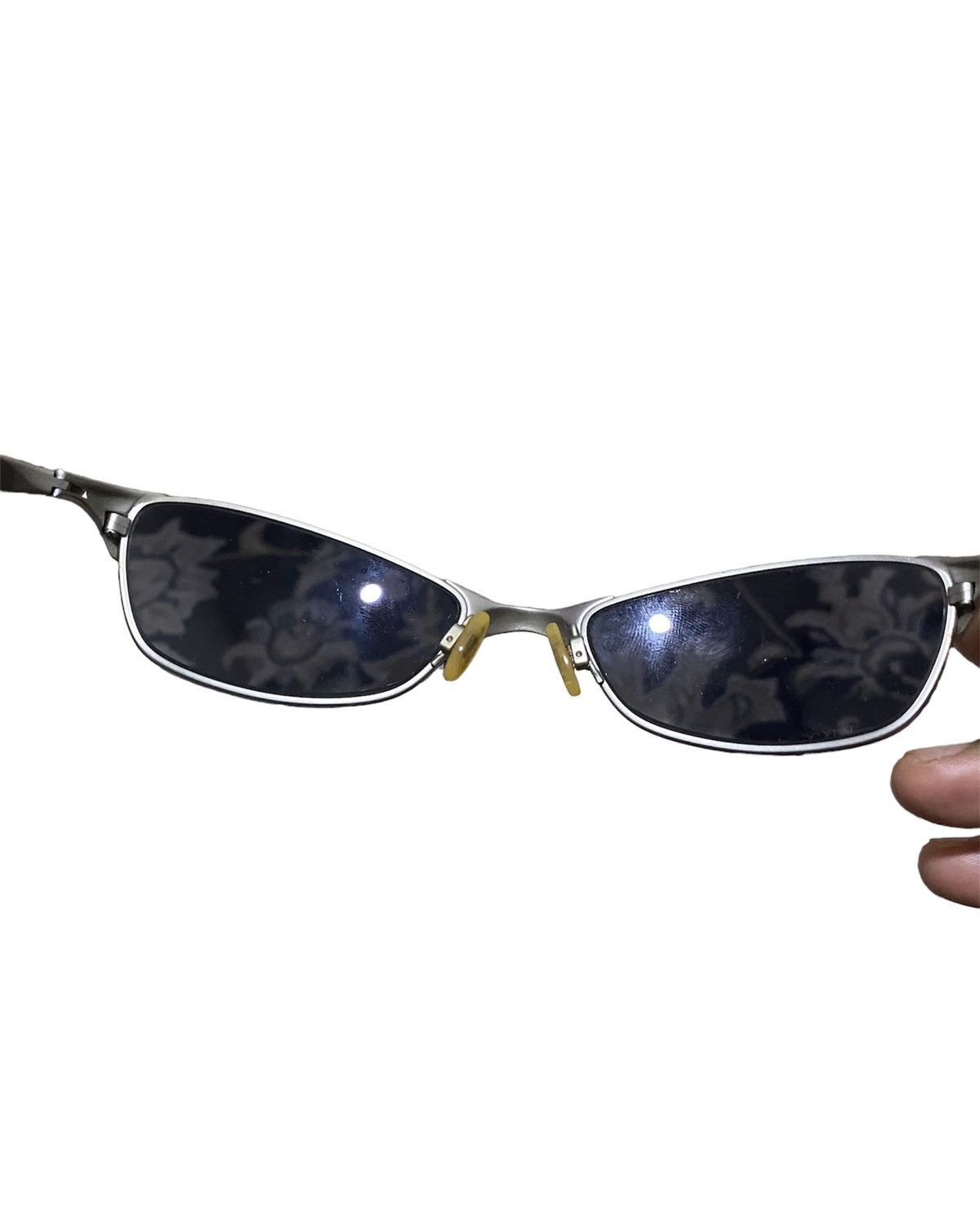 Oakley × Vintage Vtg Oakley Wiretap 1.0 Sunglasses Inspired by Terminator Size ONE SIZE - 4 Thumbnail