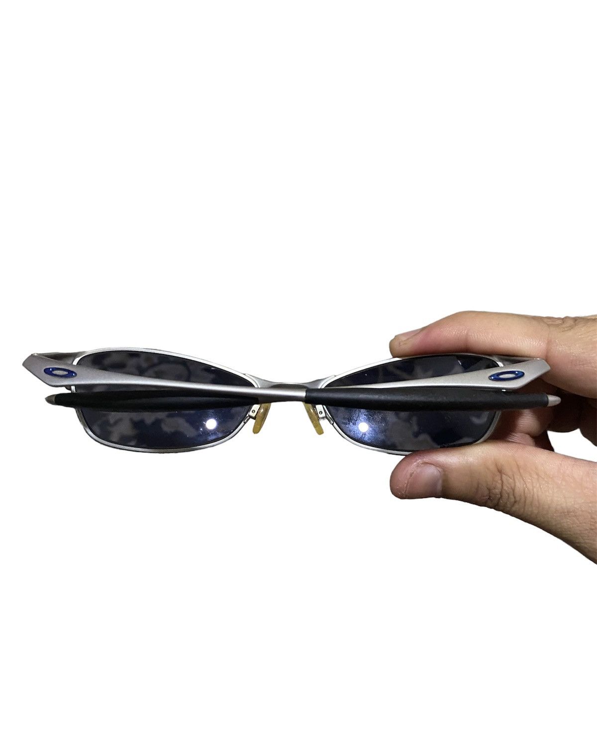 Oakley × Vintage Vtg Oakley Wiretap 1.0 Sunglasses Inspired by Terminator Size ONE SIZE - 5 Thumbnail
