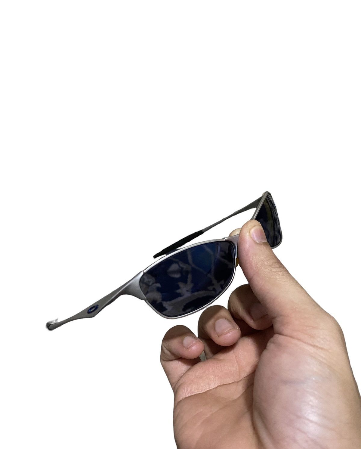 Oakley × Vintage Vtg Oakley Wiretap 1.0 Sunglasses Inspired by Terminator Size ONE SIZE - 3 Thumbnail