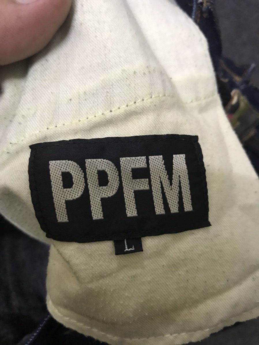 PPFM PPFM BIKER Custom Performance Ankle Zipper Rider Denim Size US 33 - 16 Thumbnail