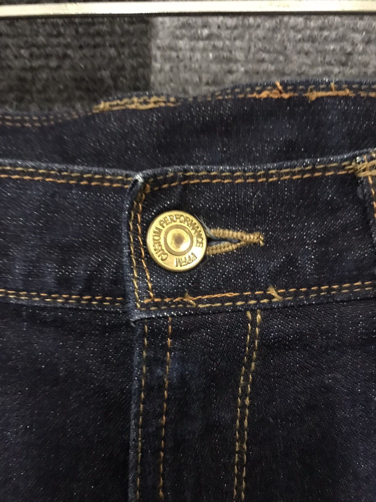 PPFM PPFM BIKER Custom Performance Ankle Zipper Rider Denim Size US 33 - 3 Thumbnail