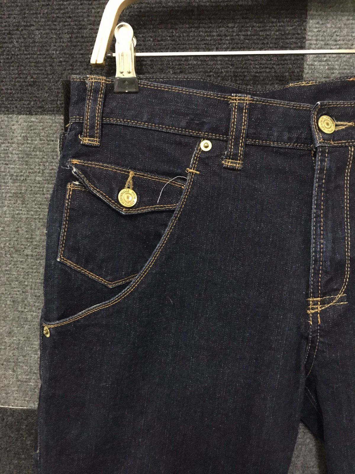 PPFM PPFM BIKER Custom Performance Ankle Zipper Rider Denim Size US 33 - 5 Thumbnail