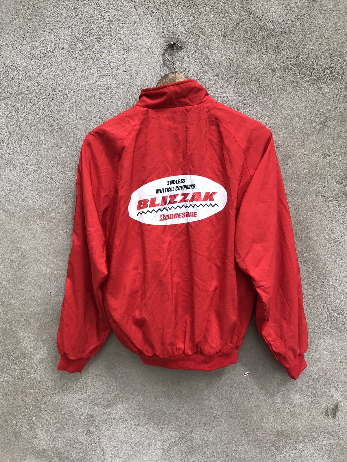 VINTAGE BLIZZAK BRIDGESTONE RACING JACKET TRD F1 STYLE