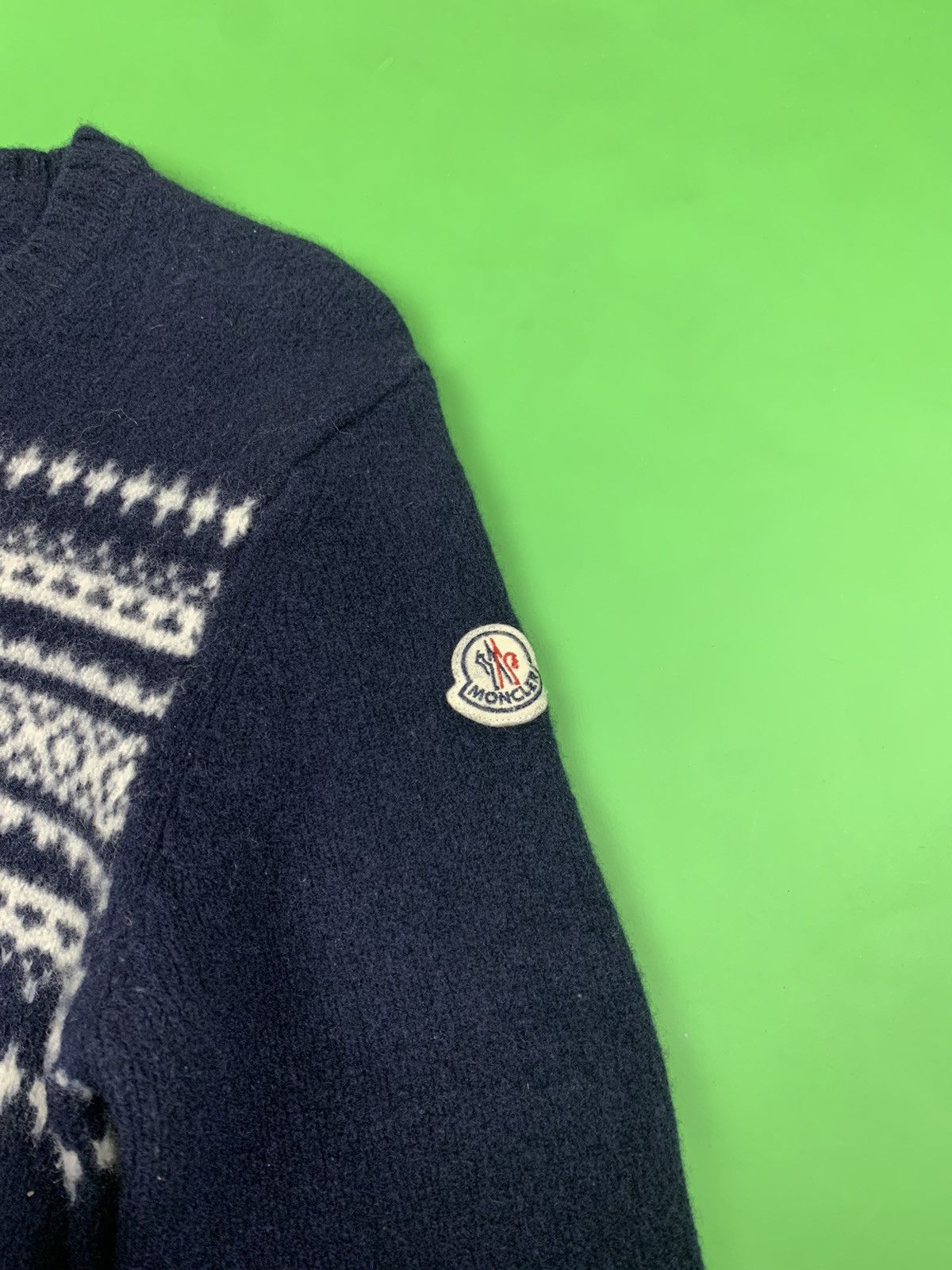 Moncler Moncler Maglione Tricot Girocollo Wool Knit Sweater Size US S / EU 44-46 / 1 - 4 Thumbnail