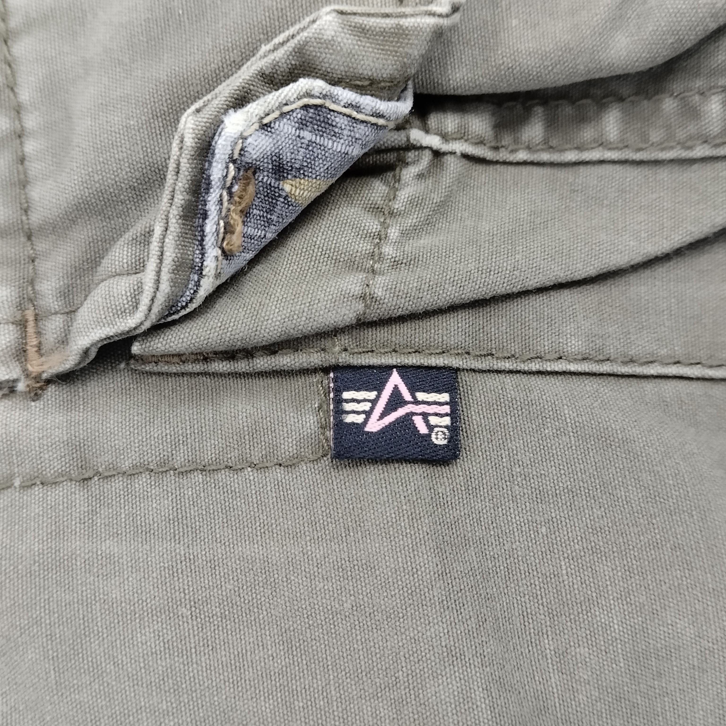 Alpha Industries × Vintage Alpha Industries Cargo Tactical Multi Pocket Trousers Pants Size US 32 / EU 48 - 8 Thumbnail
