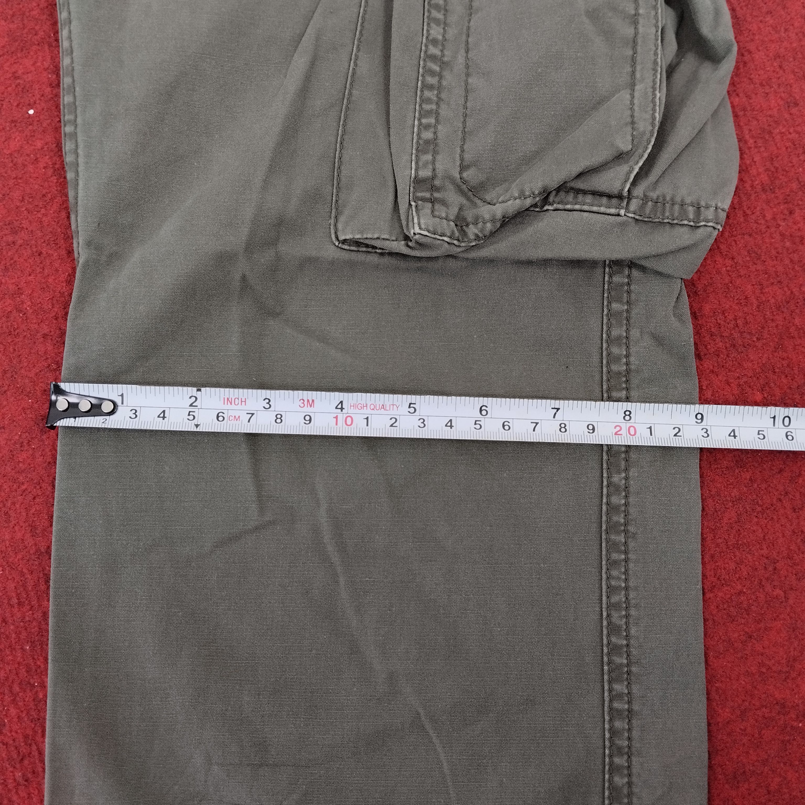 Alpha Industries × Vintage Alpha Industries Cargo Tactical Multi Pocket Trousers Pants Size US 32 / EU 48 - 17 Thumbnail
