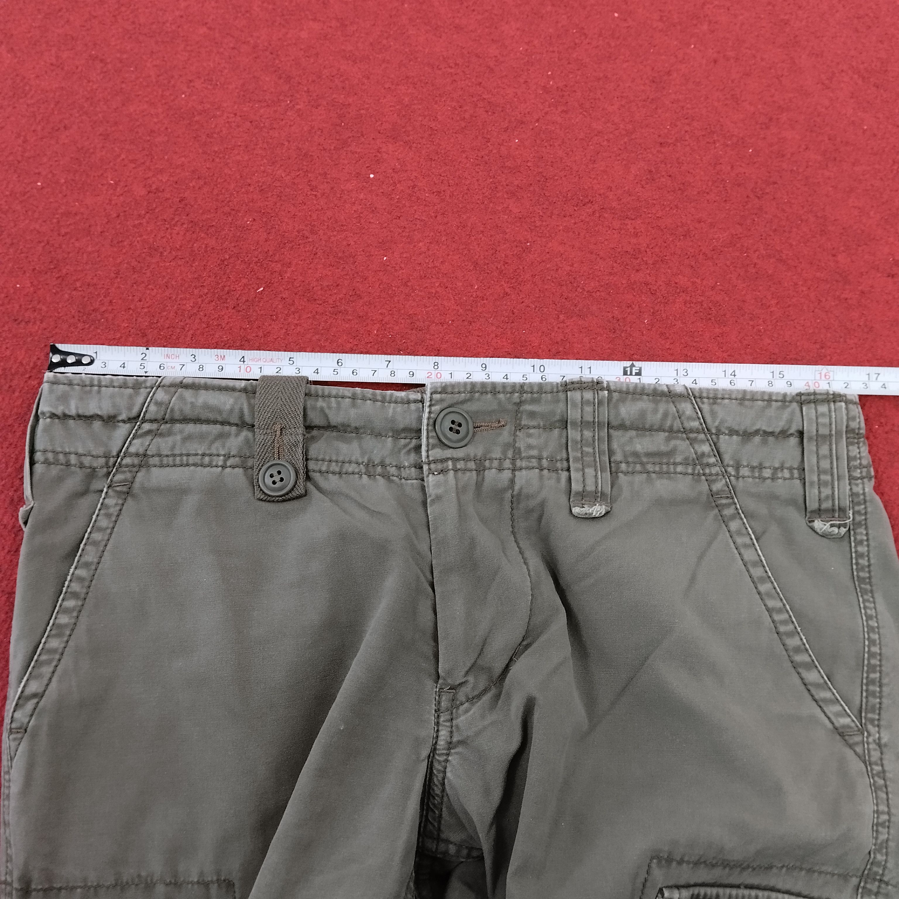 Alpha Industries × Vintage Alpha Industries Cargo Tactical Multi Pocket Trousers Pants Size US 32 / EU 48 - 14 Thumbnail