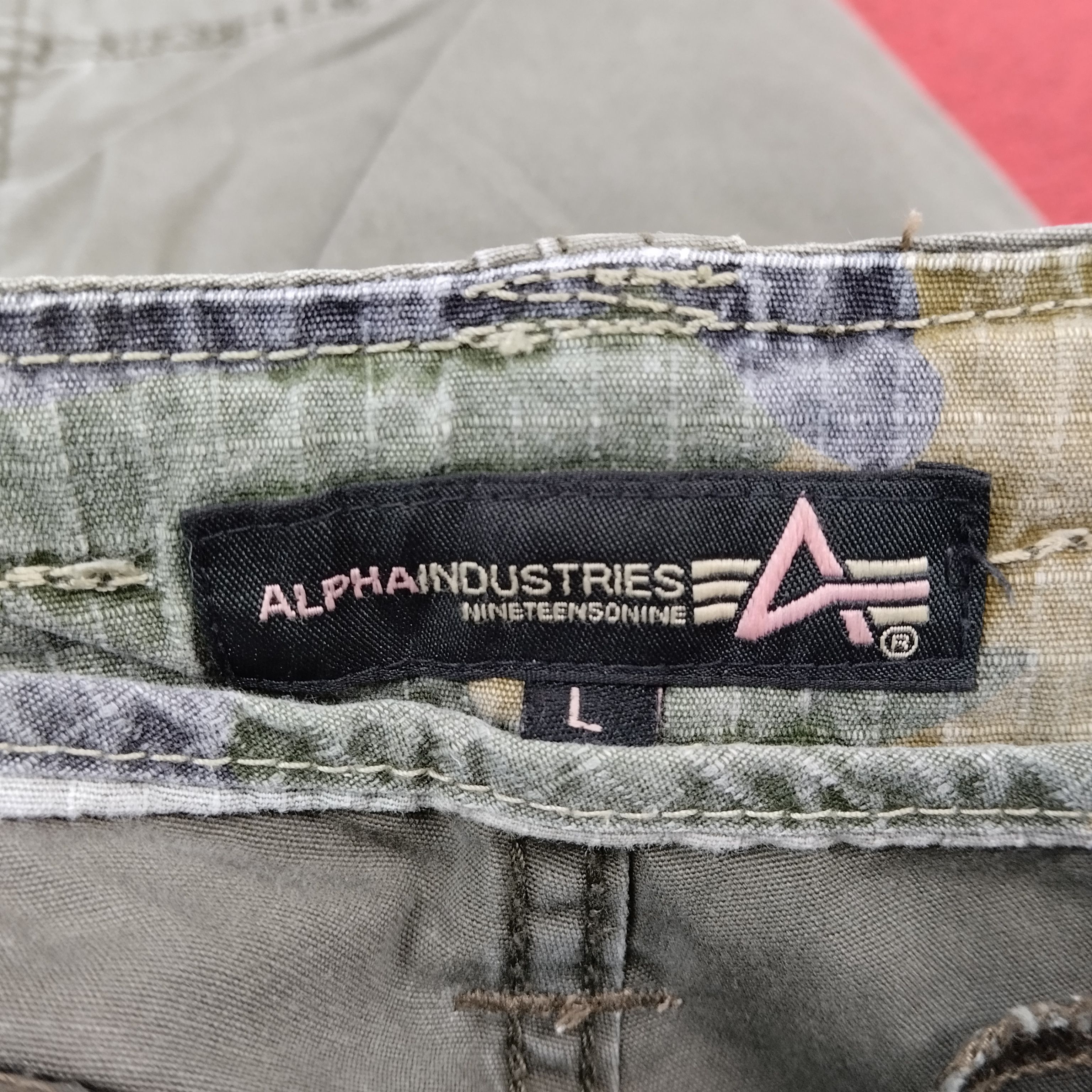Alpha Industries × Vintage Alpha Industries Cargo Tactical Multi Pocket Trousers Pants Size US 32 / EU 48 - 9 Thumbnail