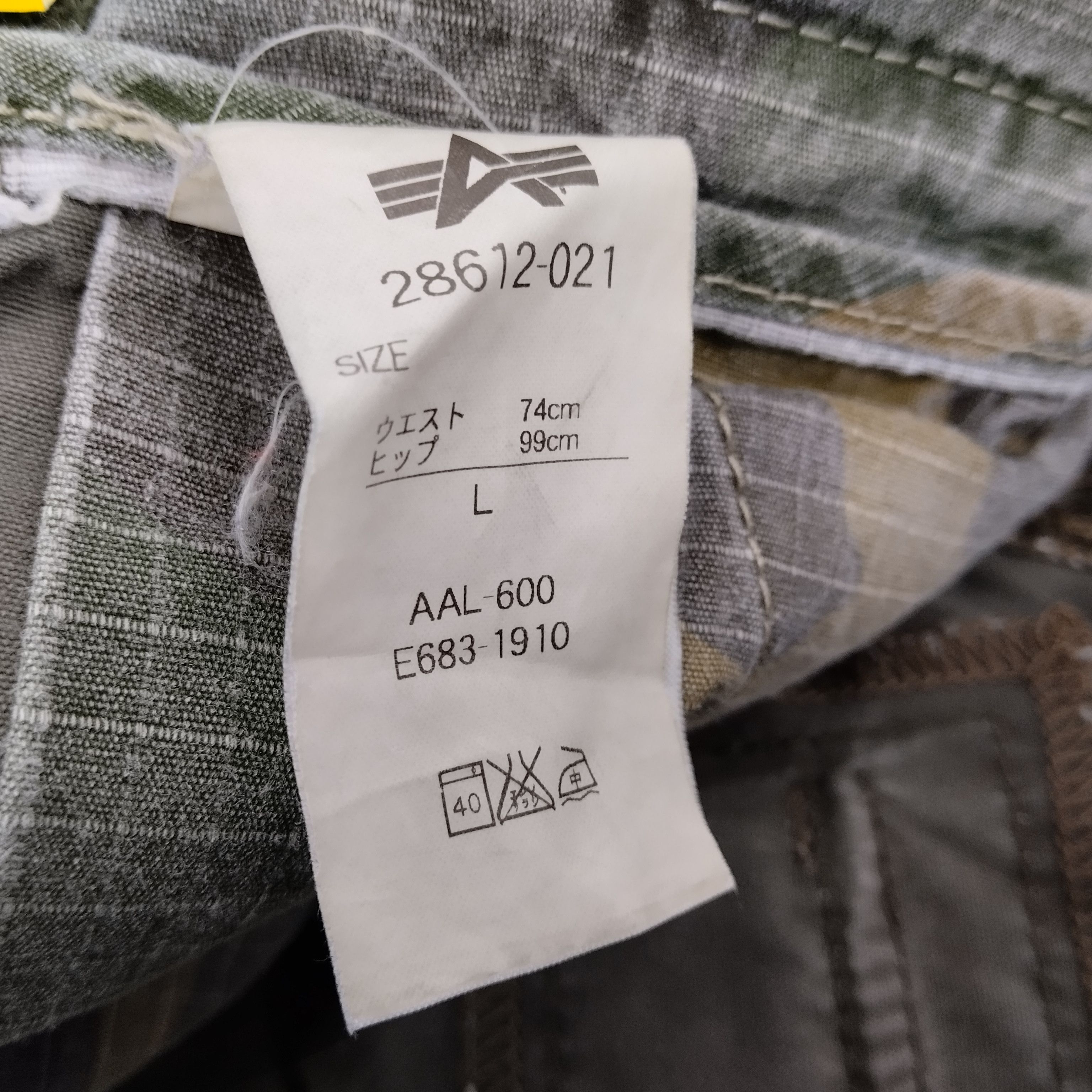 Alpha Industries × Vintage Alpha Industries Cargo Tactical Multi Pocket Trousers Pants Size US 32 / EU 48 - 11 Thumbnail