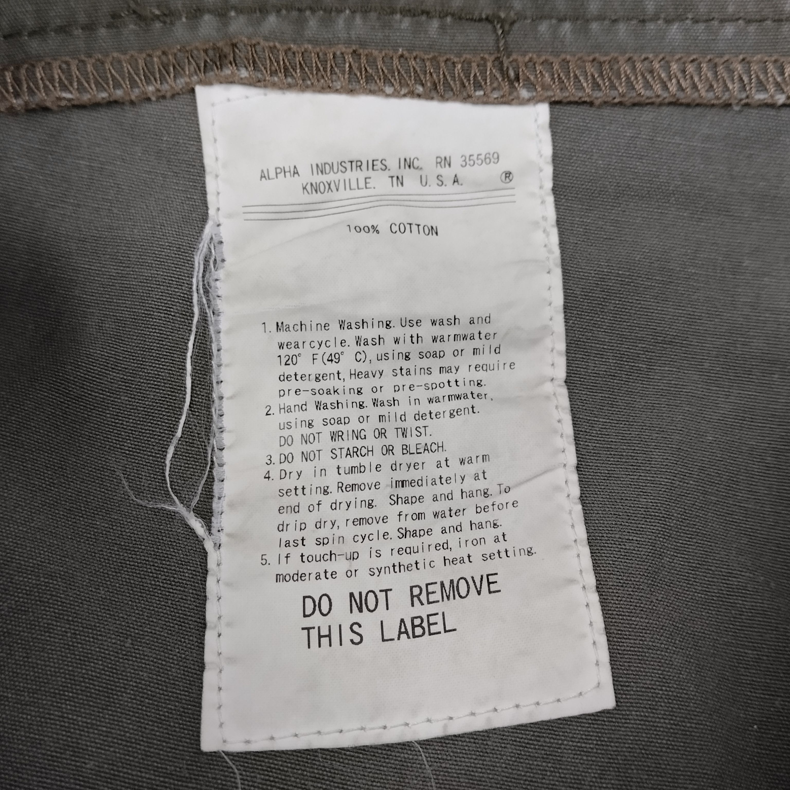 Alpha Industries × Vintage Alpha Industries Cargo Tactical Multi Pocket Trousers Pants Size US 32 / EU 48 - 10 Thumbnail
