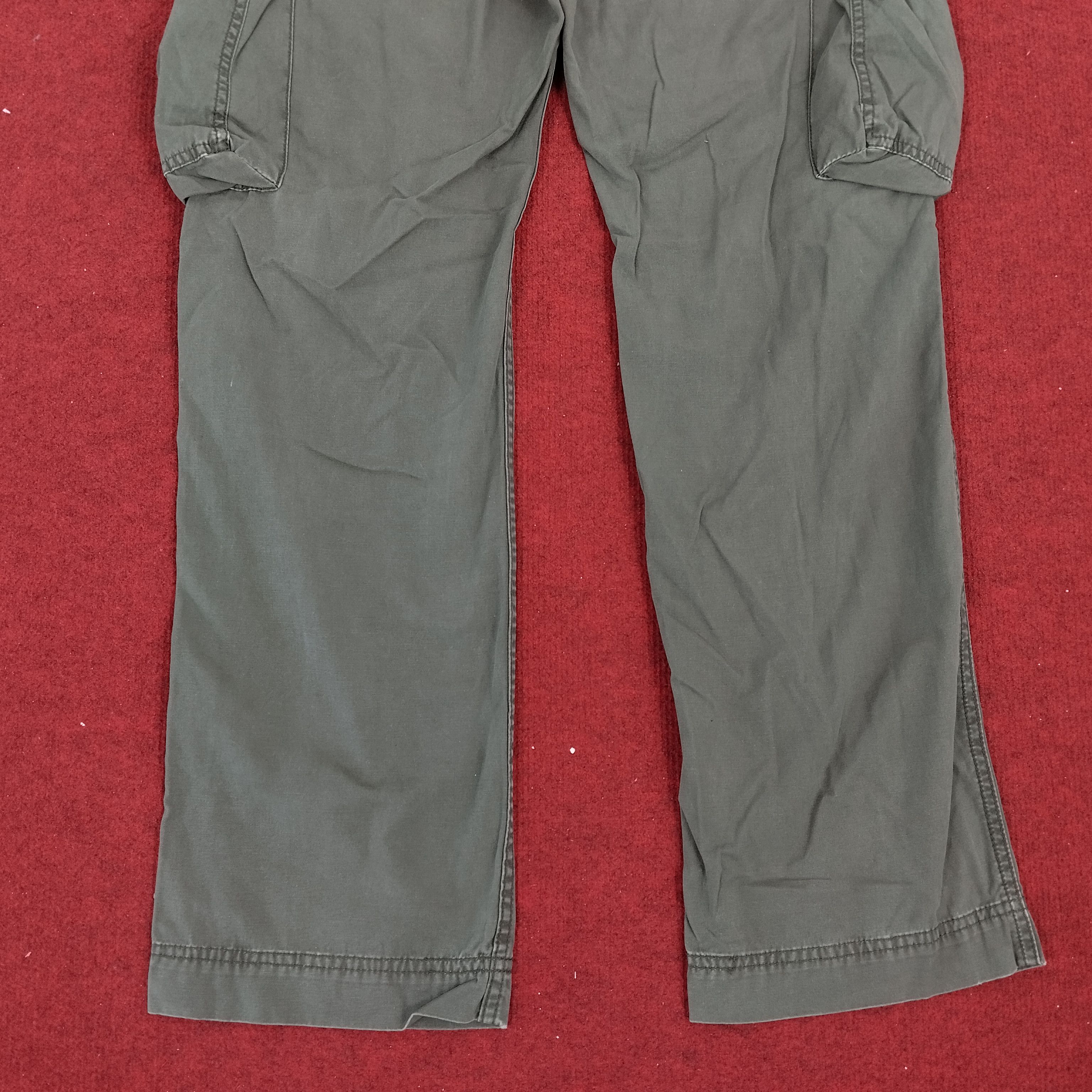 Alpha Industries × Vintage Alpha Industries Cargo Tactical Multi Pocket Trousers Pants Size US 32 / EU 48 - 5 Thumbnail