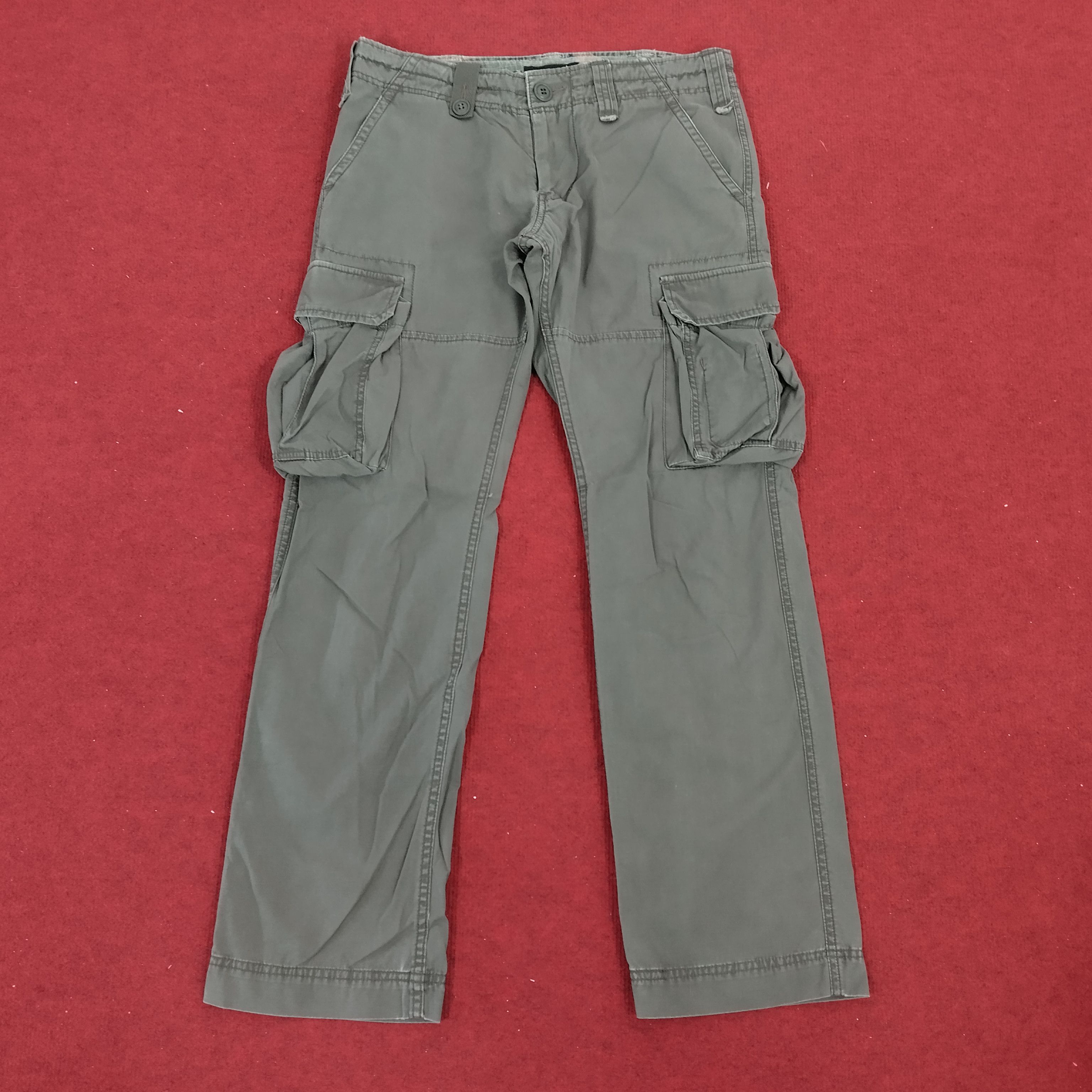 Alpha Industries × Vintage Alpha Industries Cargo Tactical Multi Pocket Trousers Pants Size US 32 / EU 48 - 1 Thumbnail