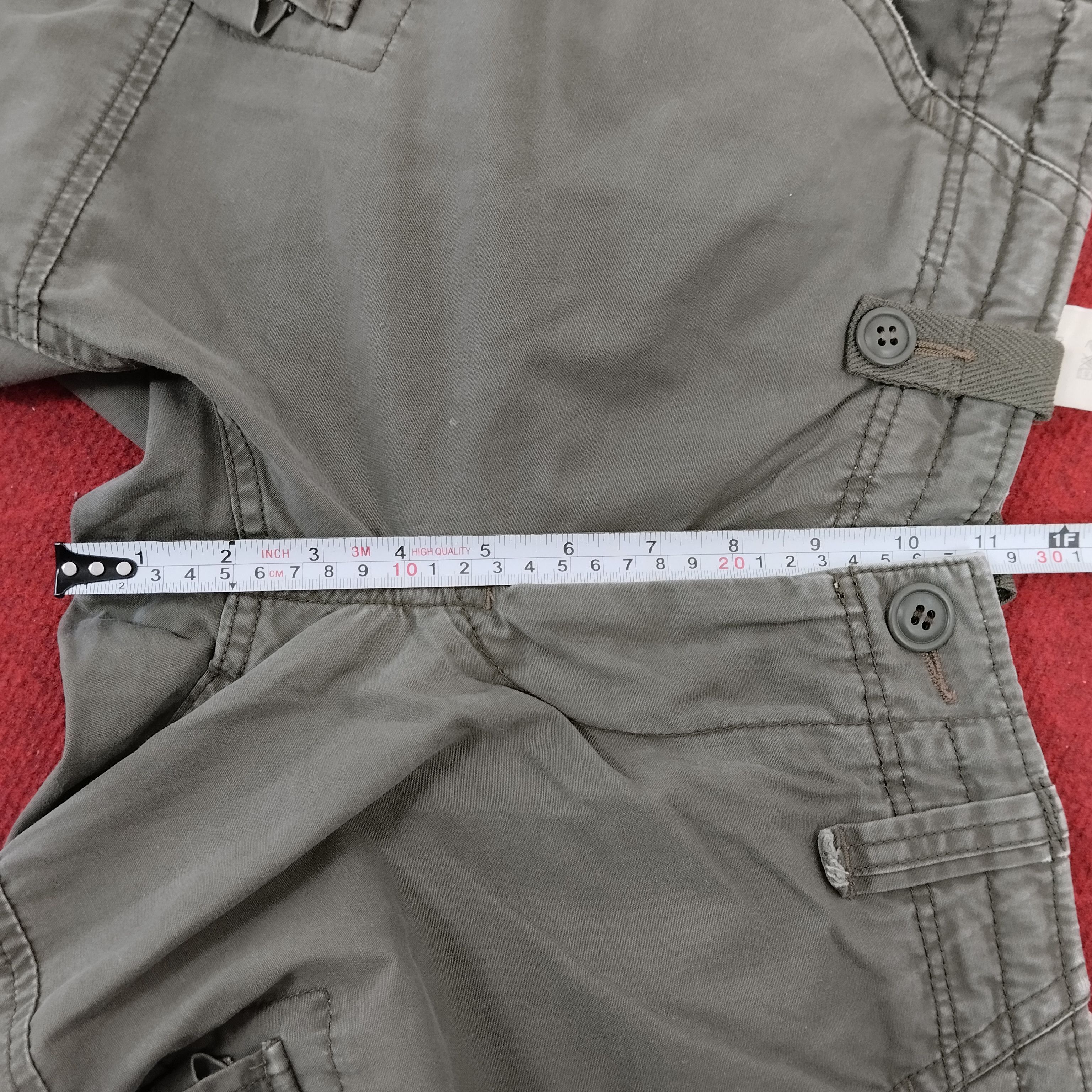 Alpha Industries × Vintage Alpha Industries Cargo Tactical Multi Pocket Trousers Pants Size US 32 / EU 48 - 15 Thumbnail