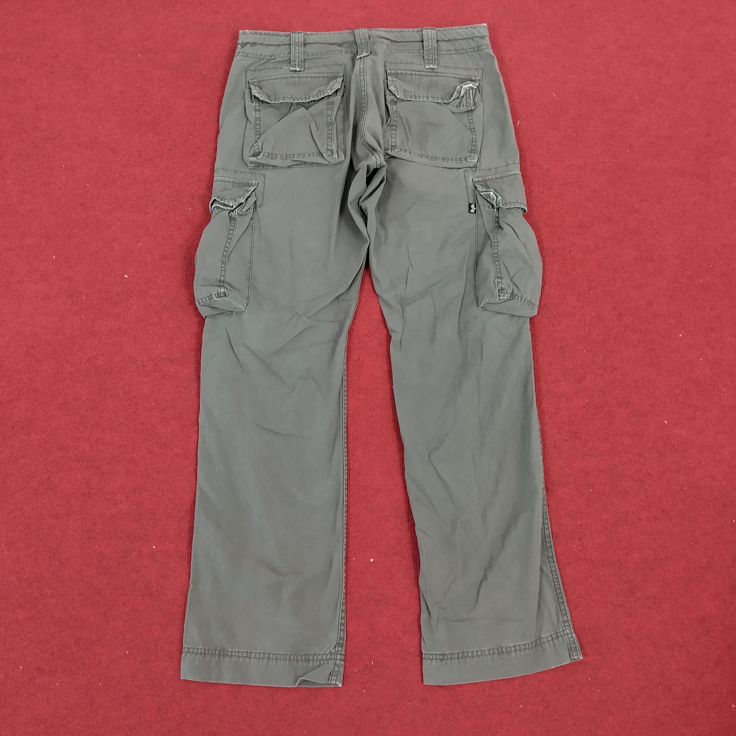 Alpha Industries × Vintage Alpha Industries Cargo Tactical Multi Pocket Trousers Pants Size US 32 / EU 48 - 2 Thumbnail