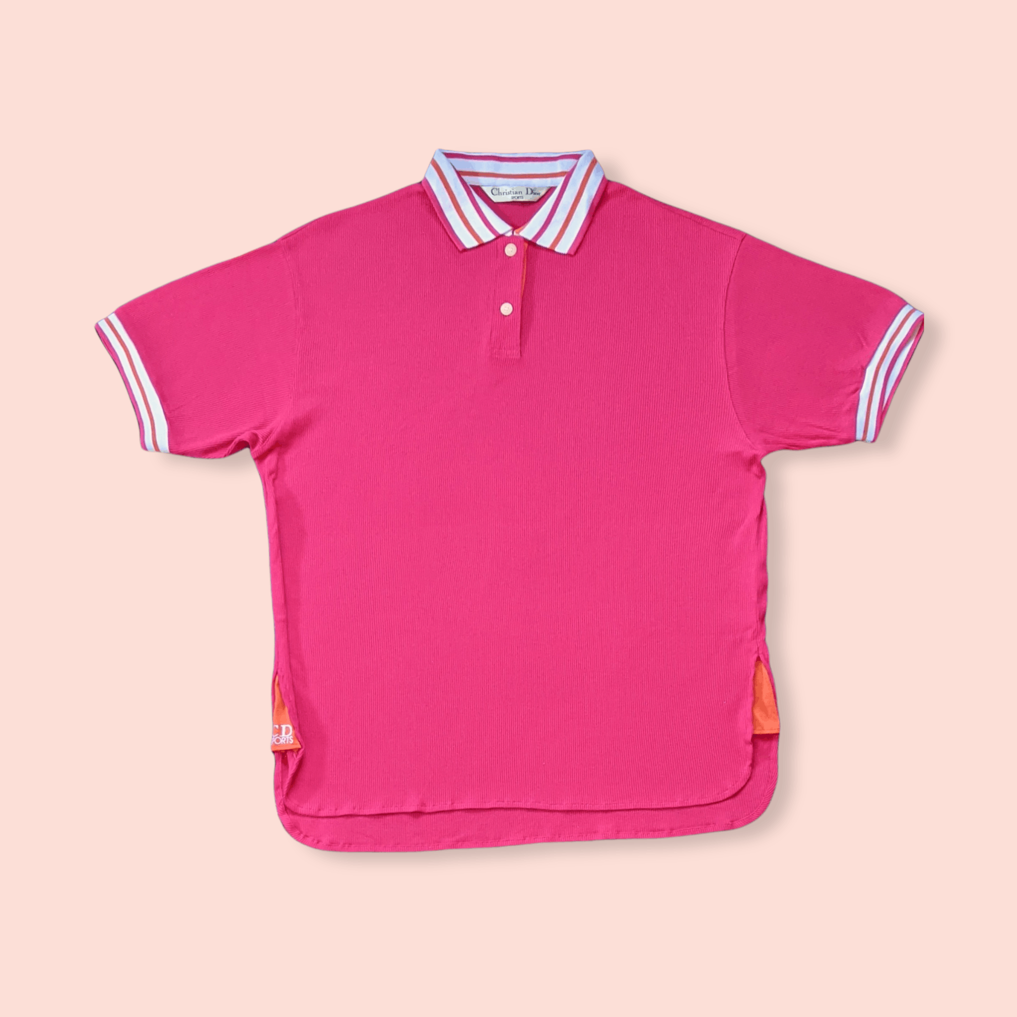 Vintage Christian Dior Sport Tennis Polo Shirt