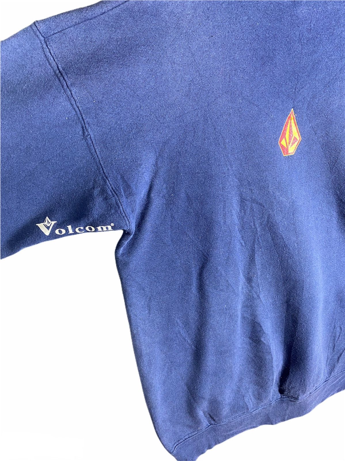 Volcom Vintage Volcom USA Hoodie Skateboarding Size US M / EU 48-50 / 2 - 2 Thumbnail