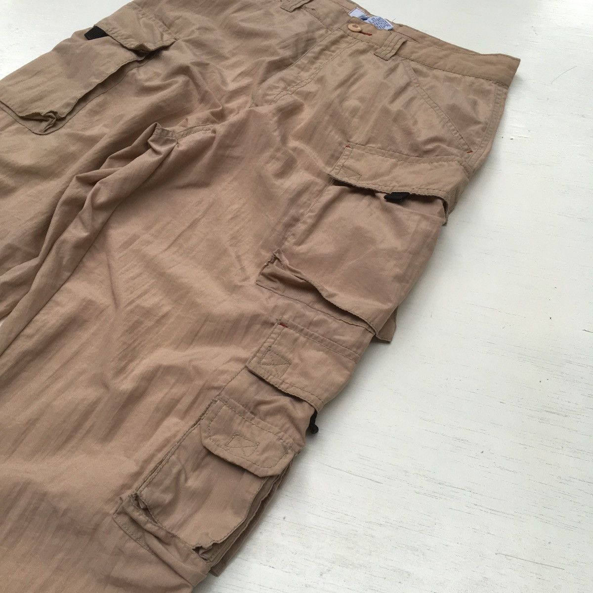 Arizona Jean Co. Nylon Cargo Drill Pants Utility Multi Pocket Size US 32 / EU 48 - 4 Thumbnail