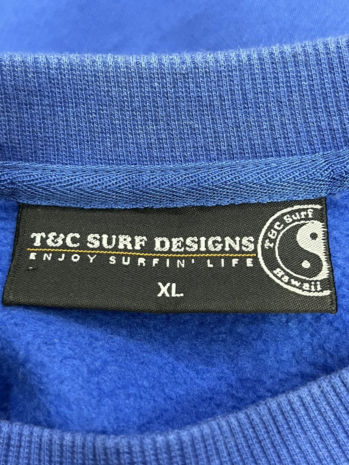 Japanese Brand T&C Surf Designs Tattoo Wear Printed Tiger Sweater Size US L / EU 52-54 / 3 - 7 Thumbnail