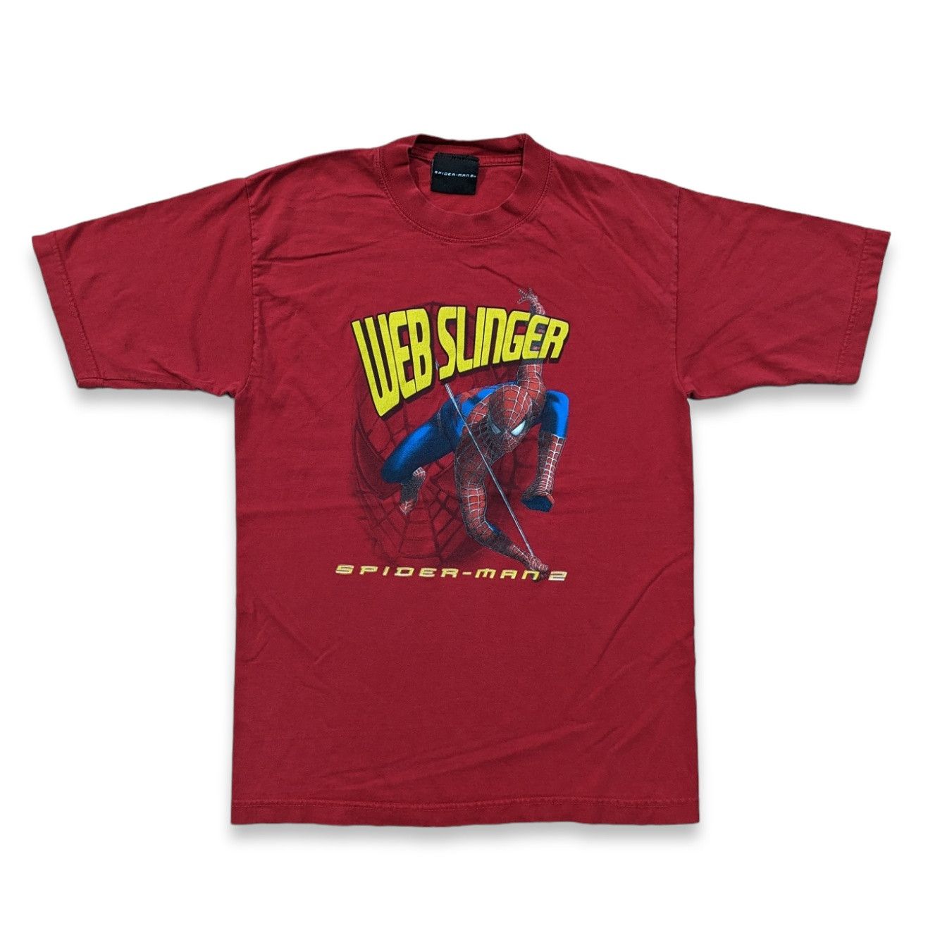 Marvel Comics 2000s Spider-Man Web slinger Movie Tee shirt Size US M / EU 48-50 / 2 - 1 Thumbnail