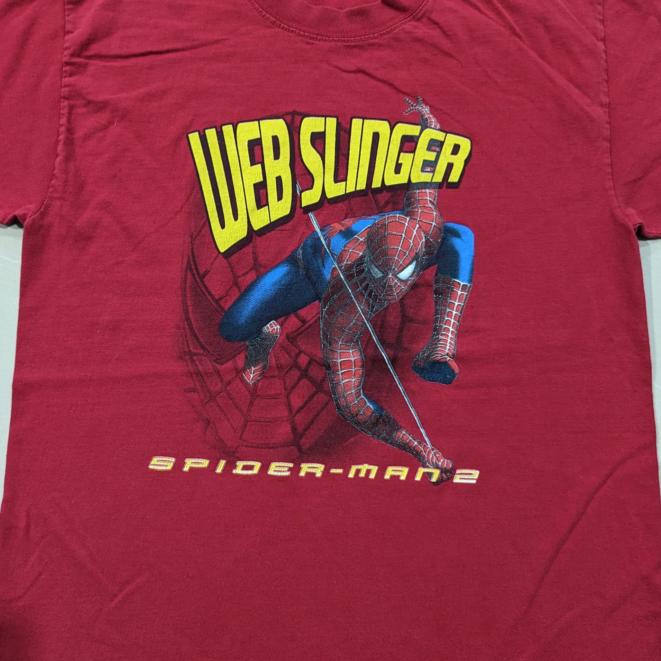 Marvel Comics 2000s Spider-Man Web slinger Movie Tee shirt Size US M / EU 48-50 / 2 - 2 Thumbnail