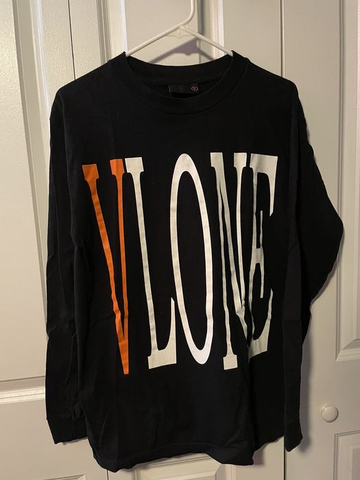 Vlone long sleeve outlet orange