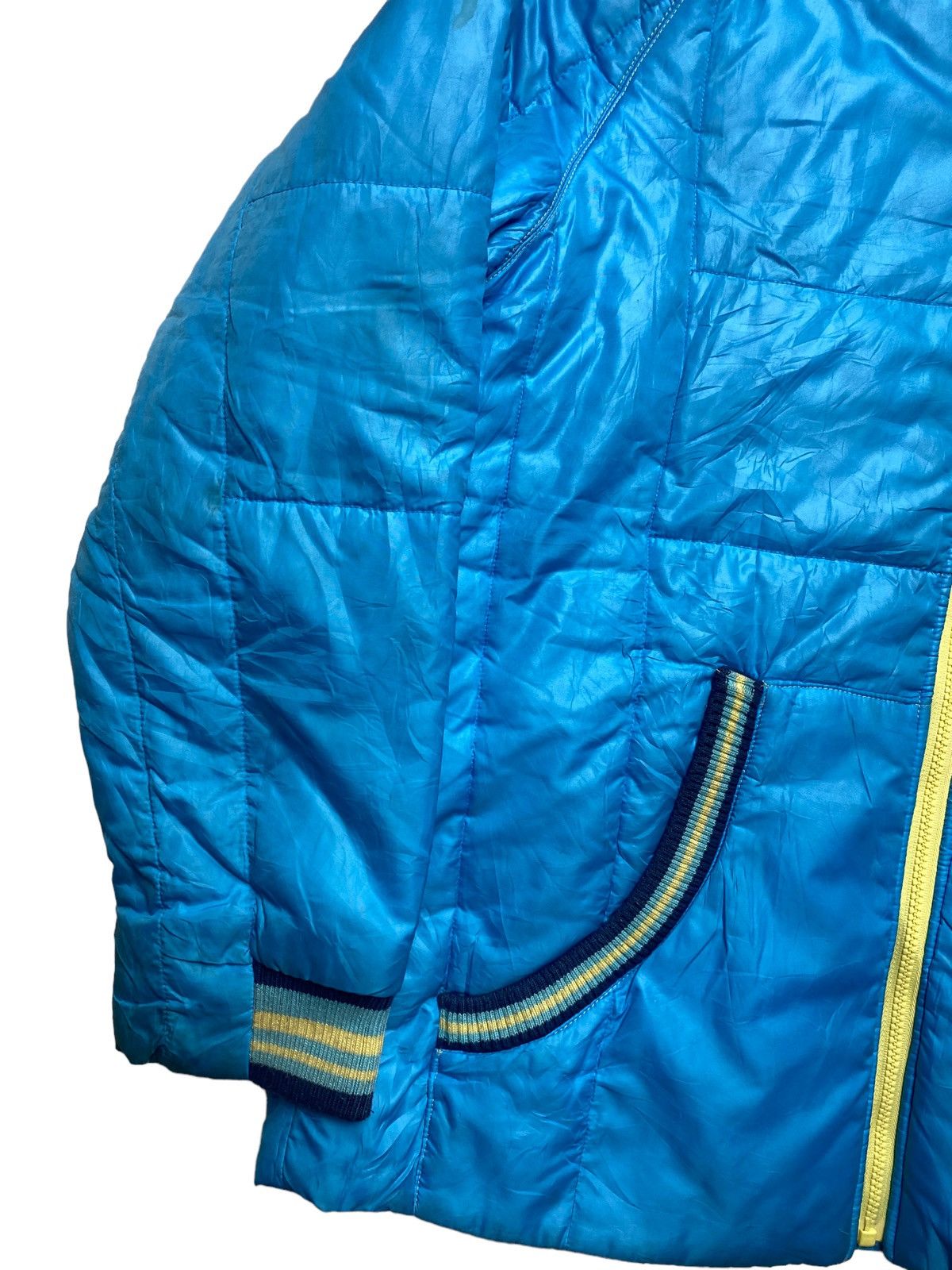 Angel Blue 1990s Angel Blue - Ribbed Hoodie Jacket Size US M / EU 48-50 / 2 - 3 Thumbnail